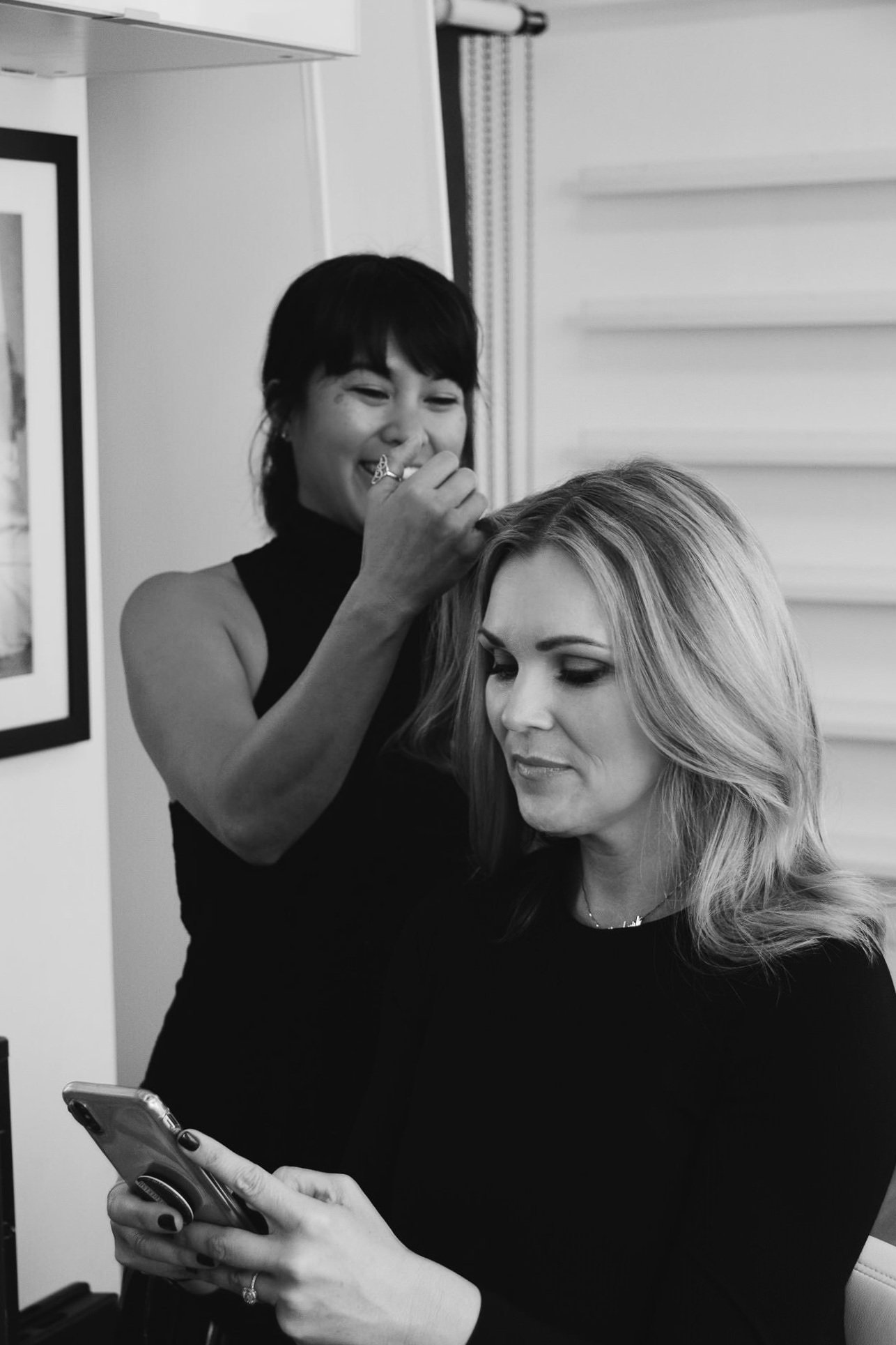 Hair Stylist Makeup Artist Photoshoot Miranda Kelton Photography Portrait Studio Bend Oregon