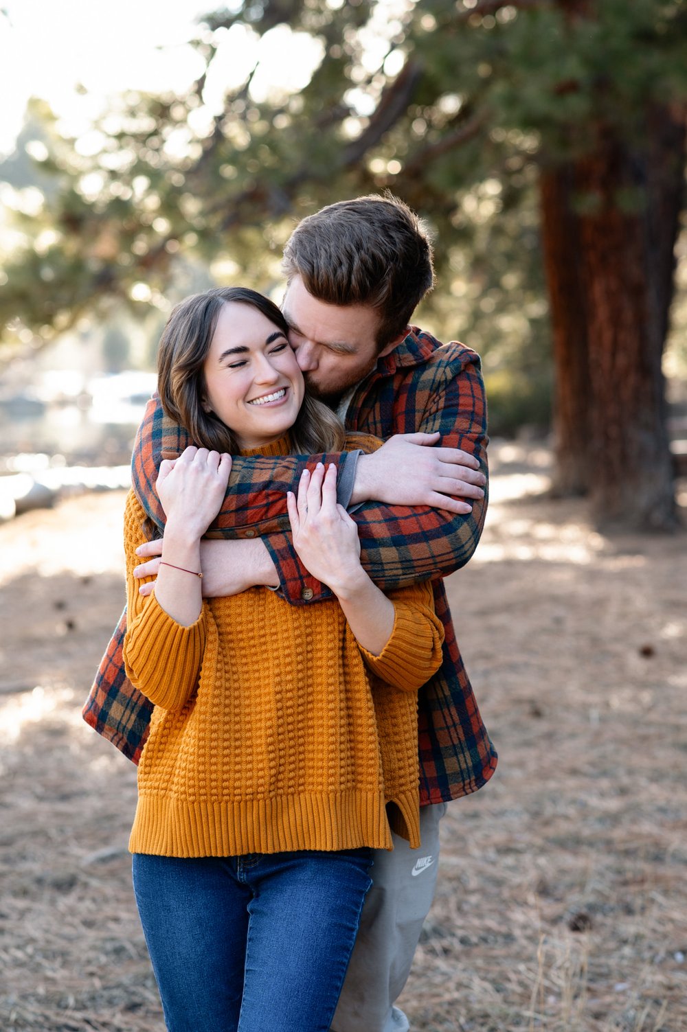 Bend Oregon Portrait Photographer Miranda Kelton Photography Kelly Rocklein Outdoor Couple Photoshoot