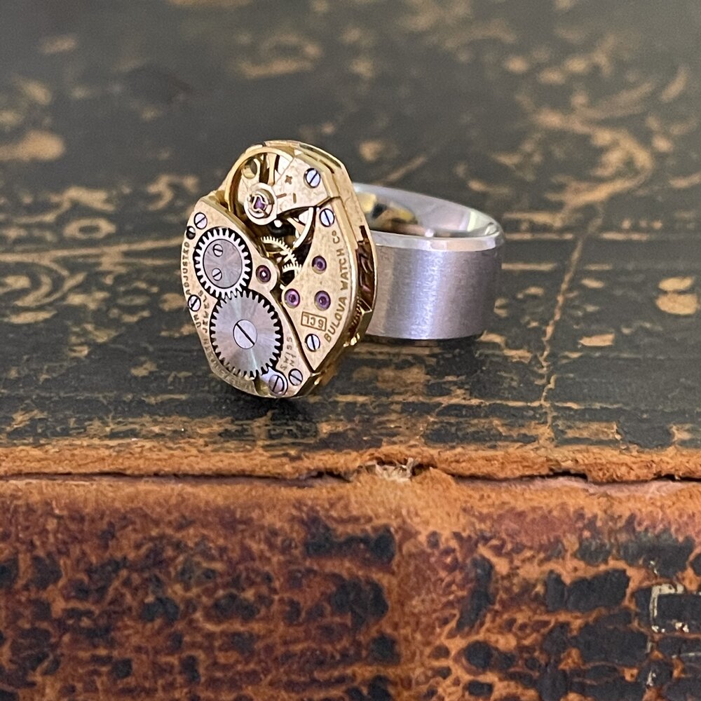 Bulova Mechanical Ring, Size 6 —