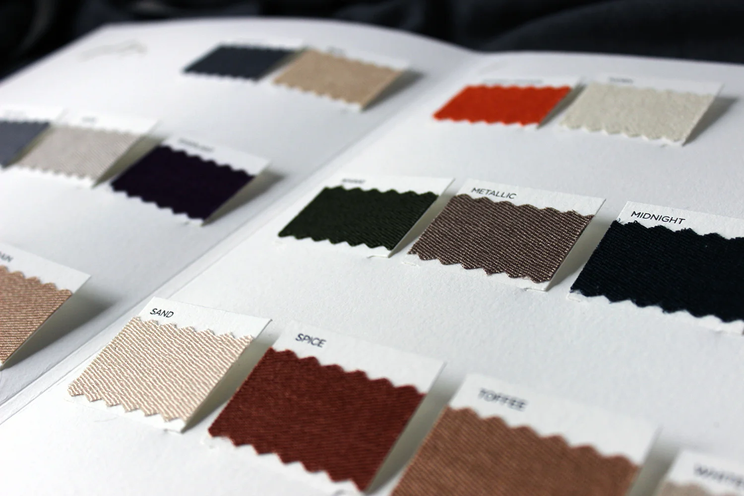 letterpress branding with canyon view cashmere