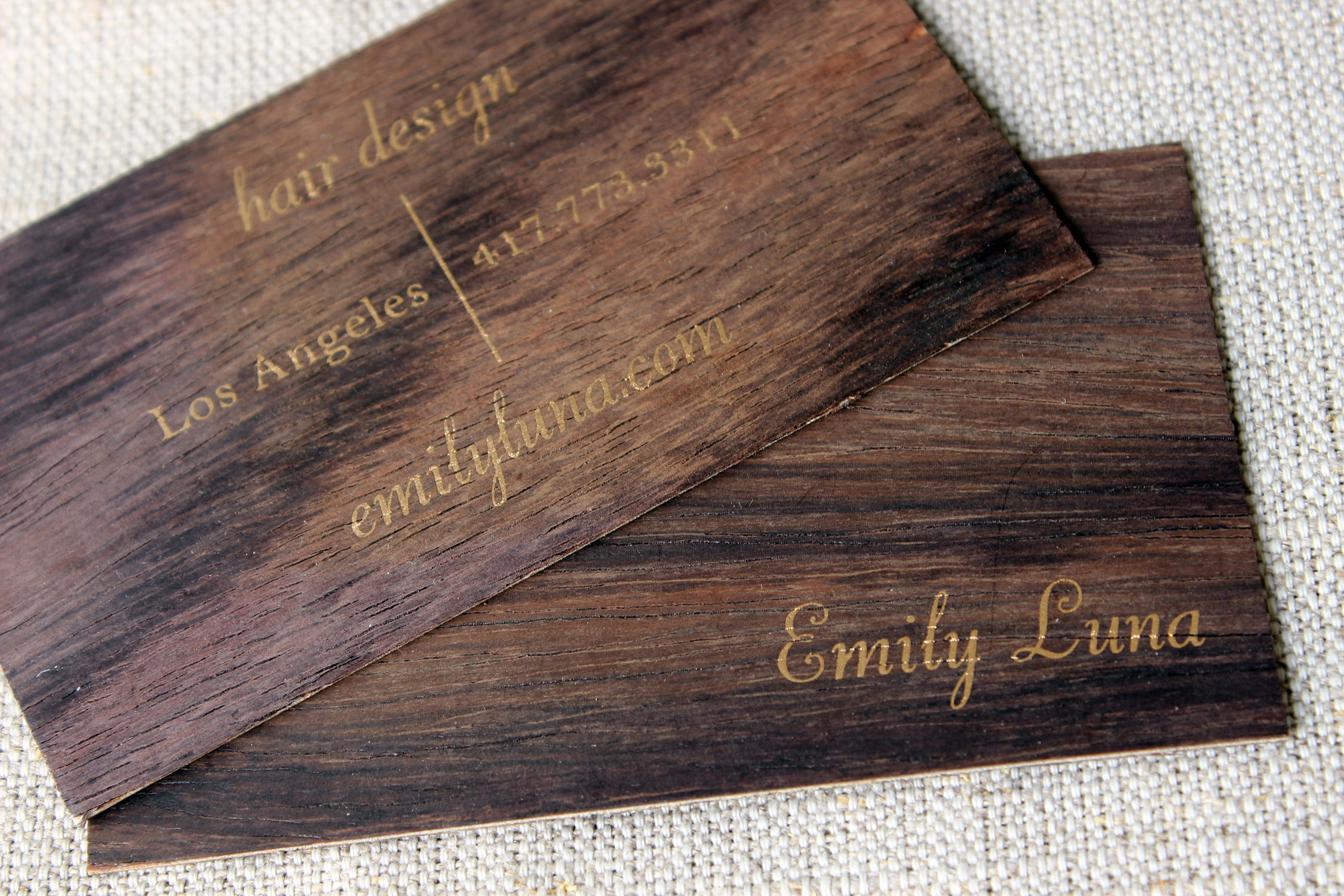 emily luna business card