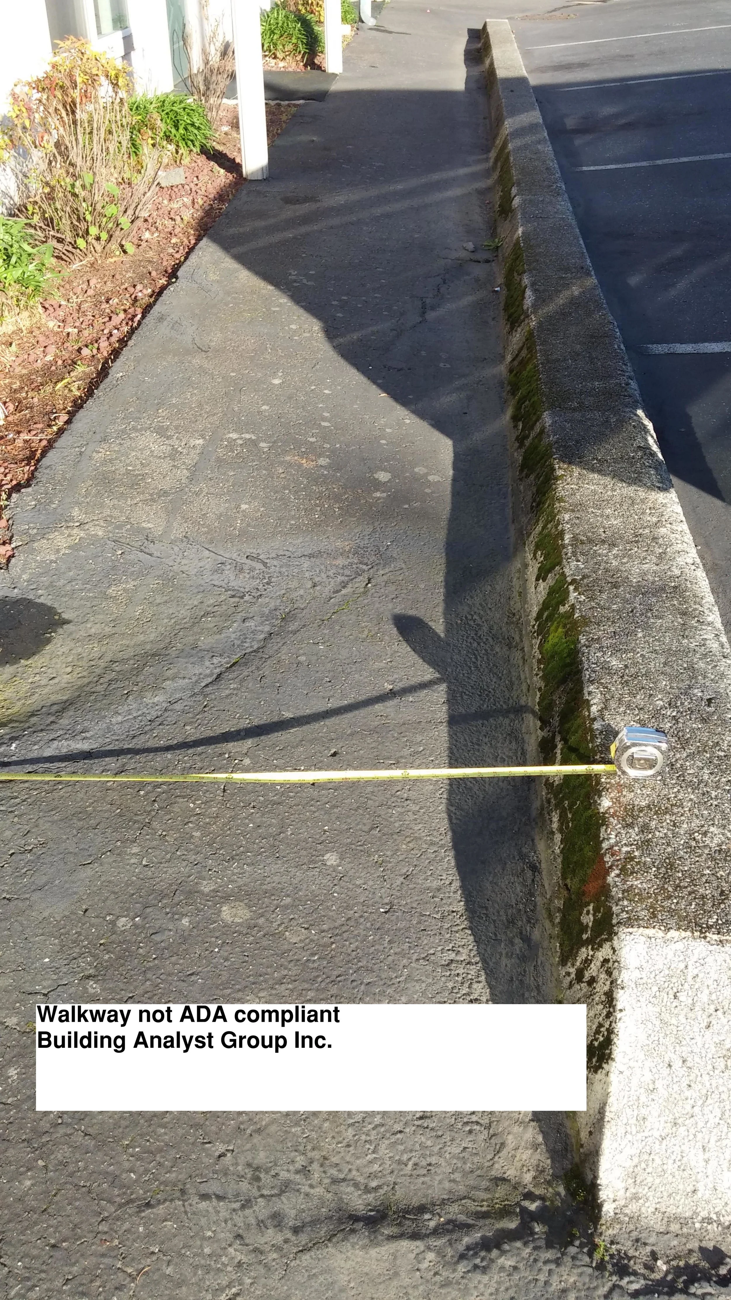 Walkway Not ADA