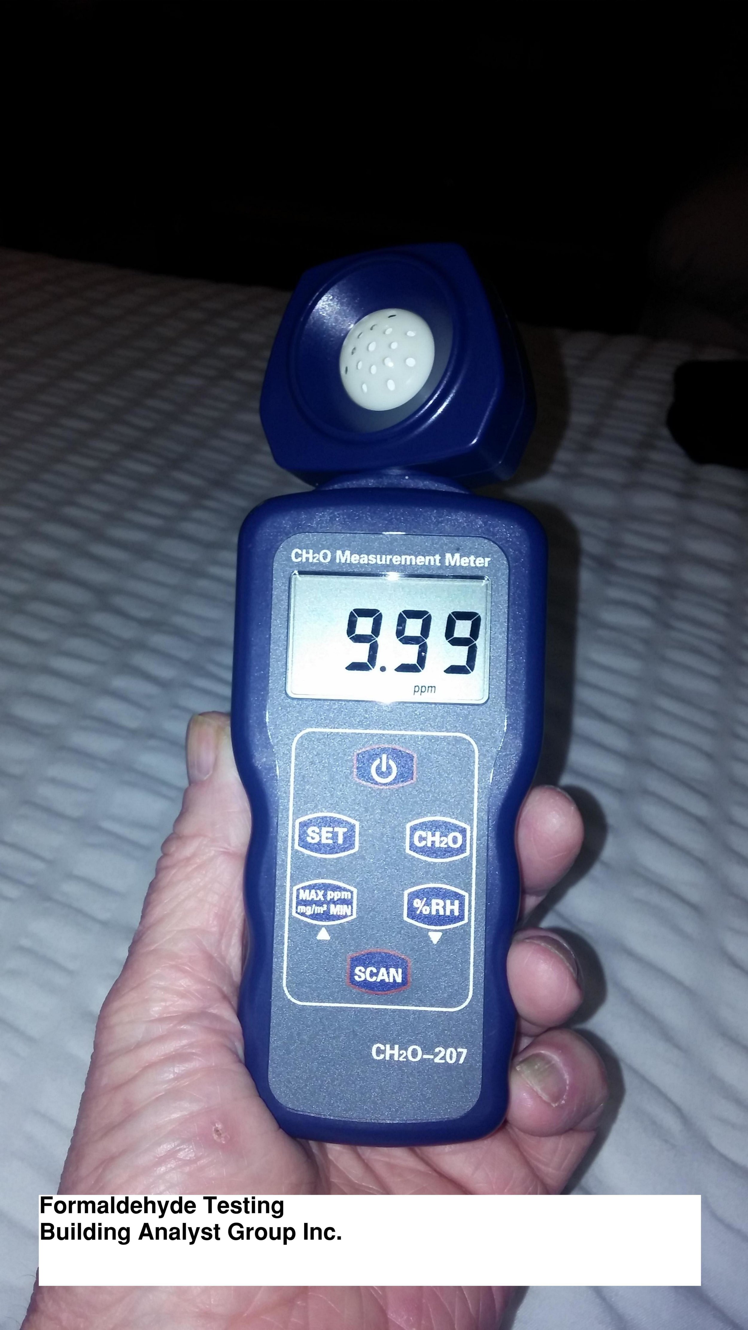 Formaldehyde Testing