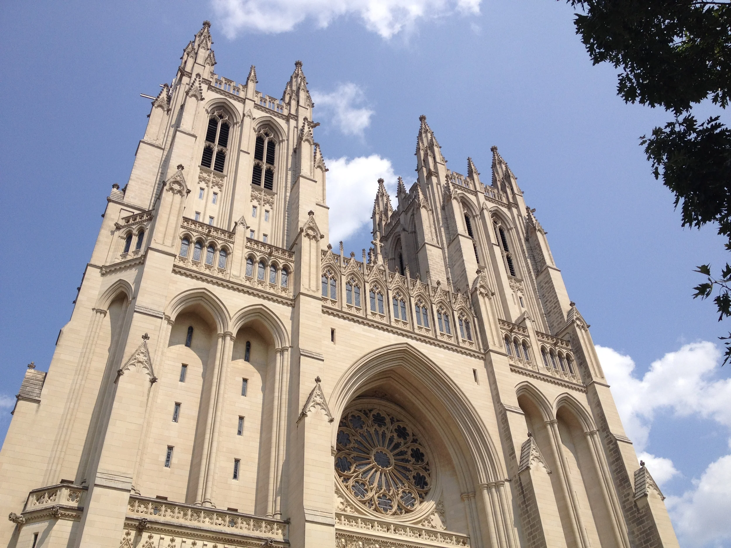 The National Cathedral, built in like 1910 and houses one of the largerst collections of contempory stained glass and wrought iron work in the United States. Needless to say this was very heavy. I was in Washington DC for a week on business. rick strini