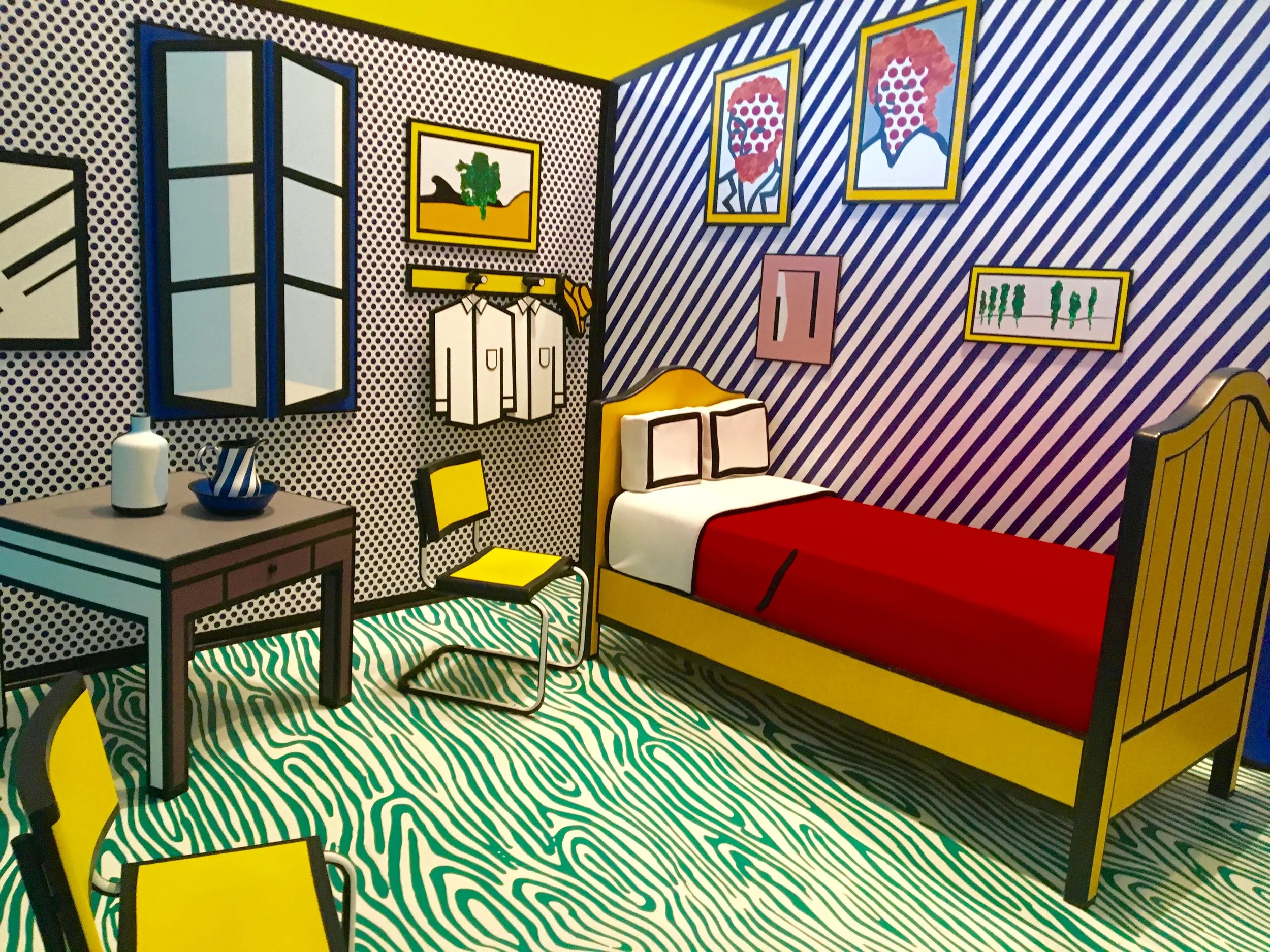 Lichtenstein exhibit at the Skirball