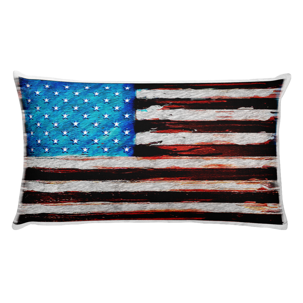 All American Throw Pillow