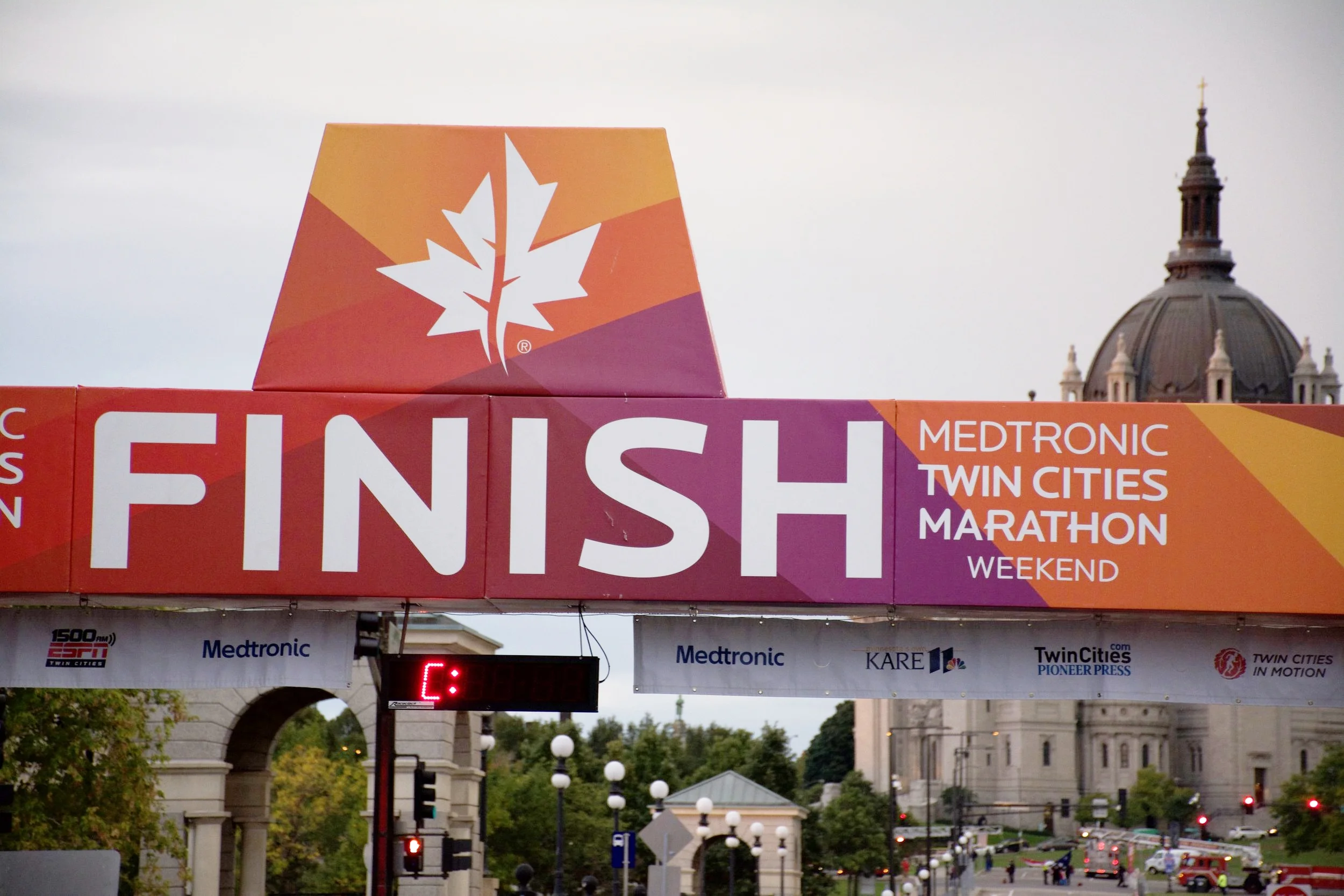 Twin Cities Marathon - Finish MS