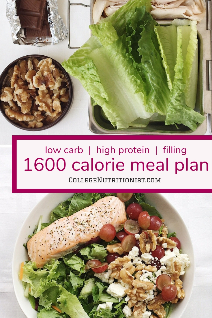 what is a good 1600 calorie diet