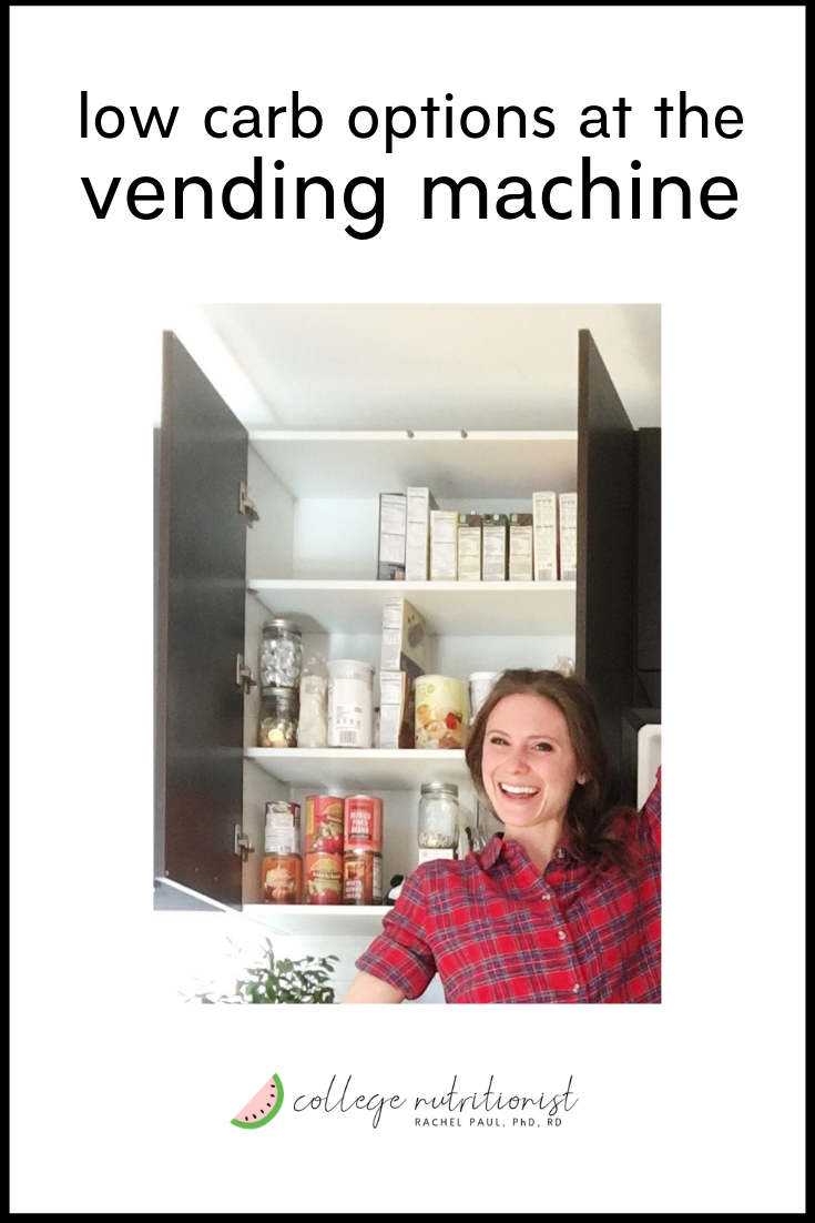 Low Carb Vending Machine Picks