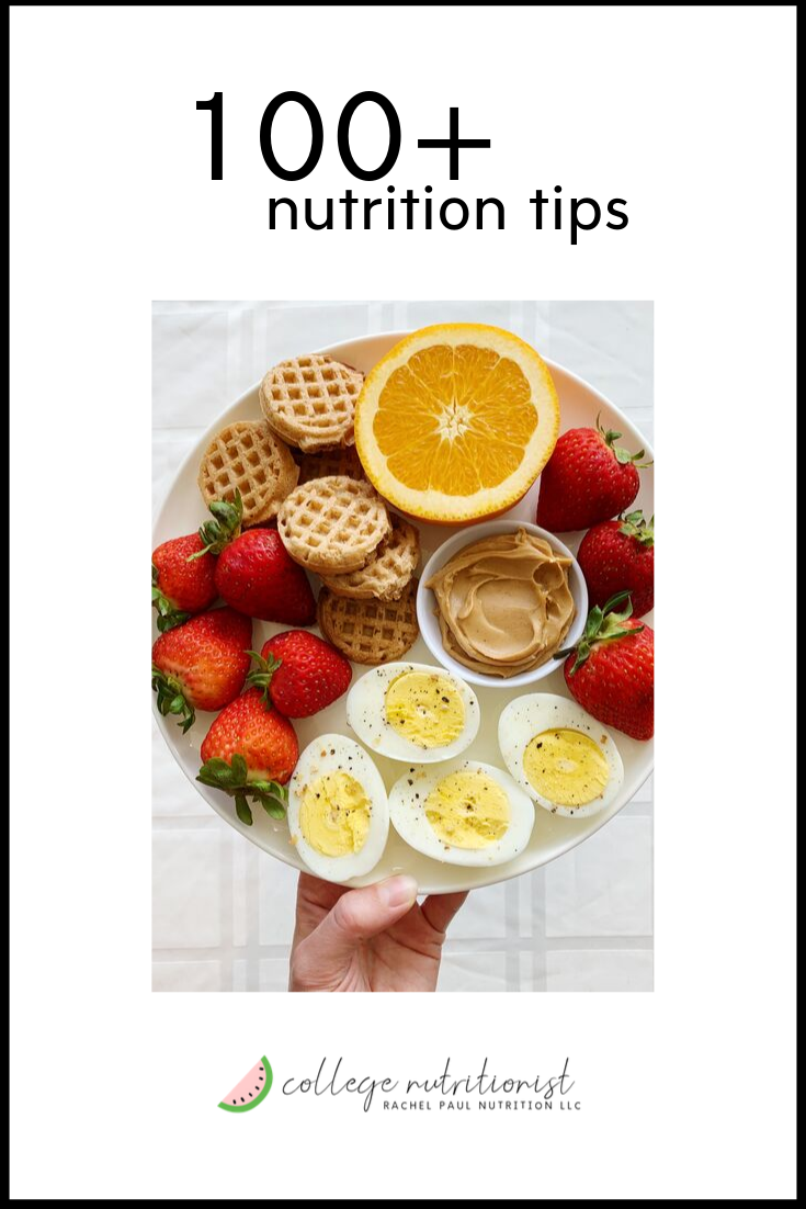 100+ Nutrition Tips