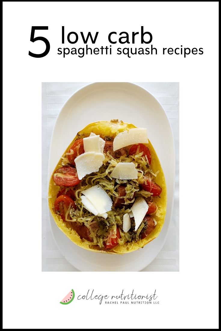 5 LowCarb Spaghetti Squash Recipes