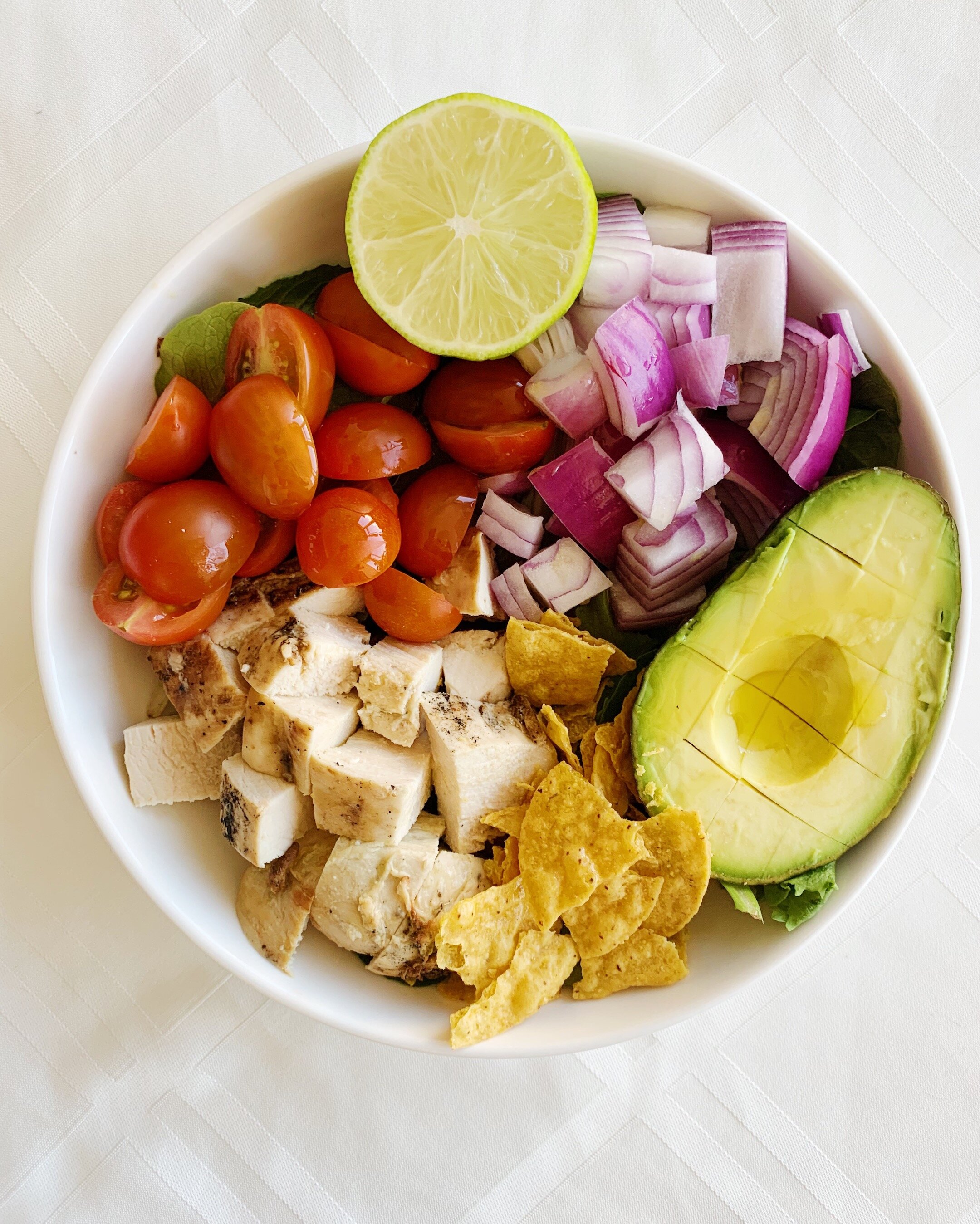DIY 4 SweetGreen Guacamole Greens Salad