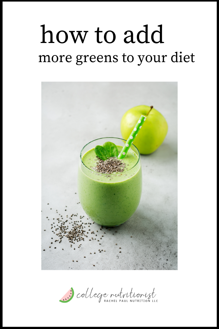 How Add More Greens To Your Diet