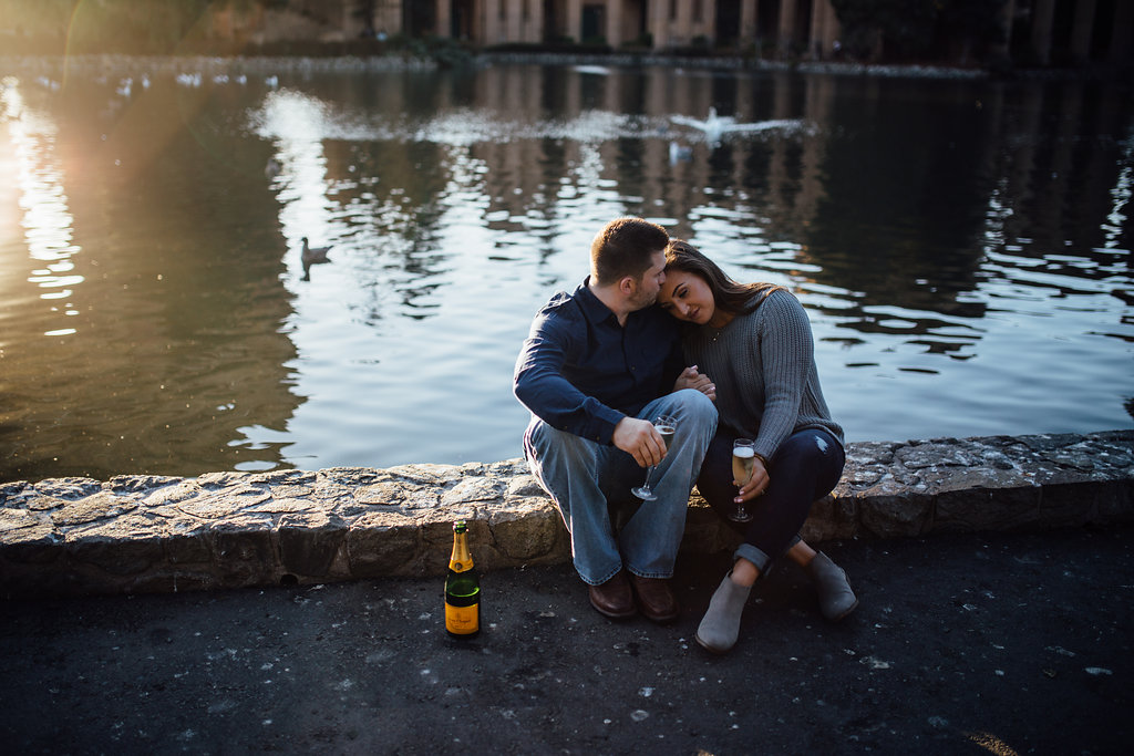 Palace of Fine Arts Engagement session