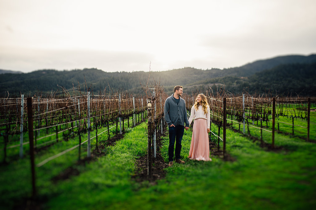 Napa winery anniversary session