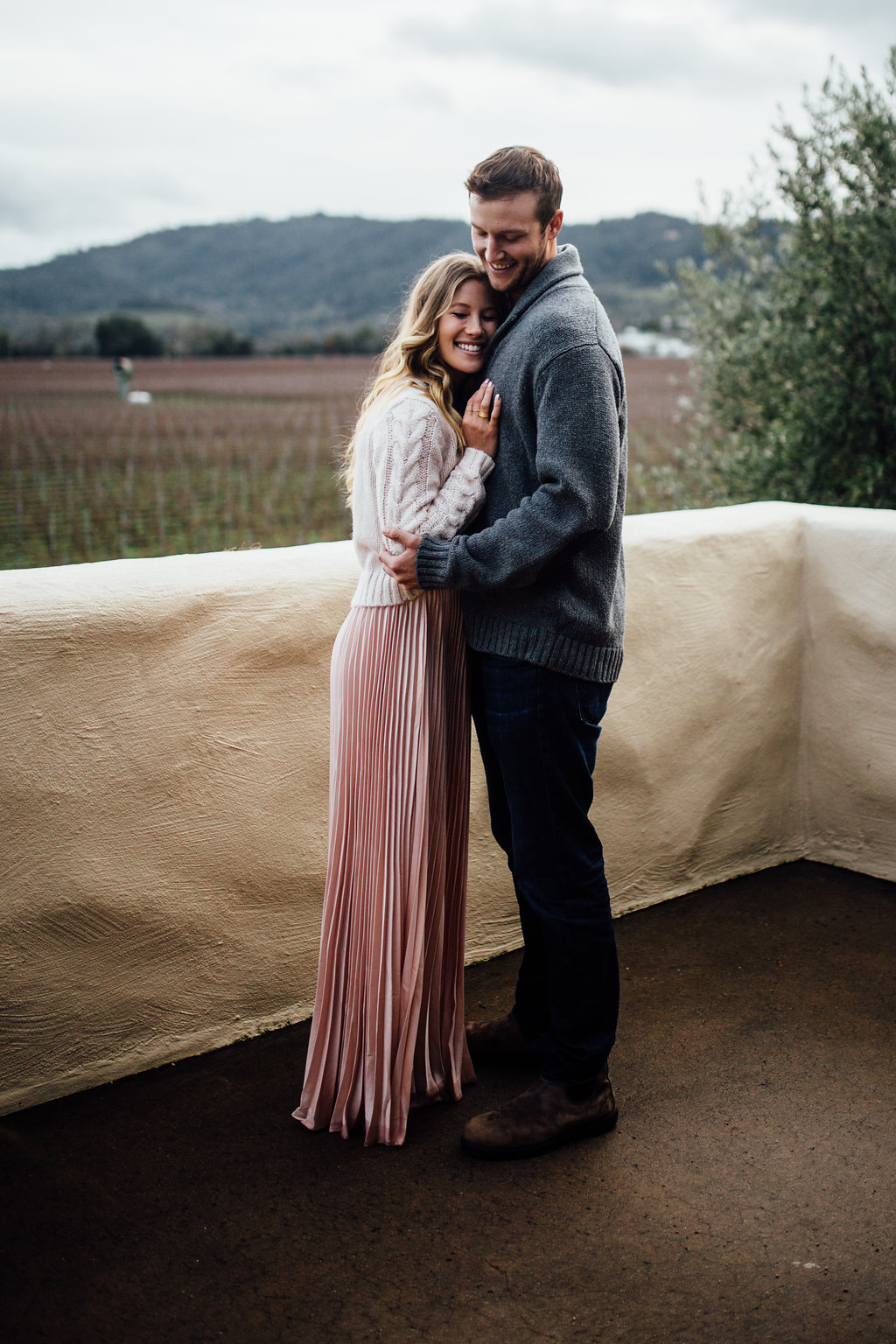 Napa winery anniversary session