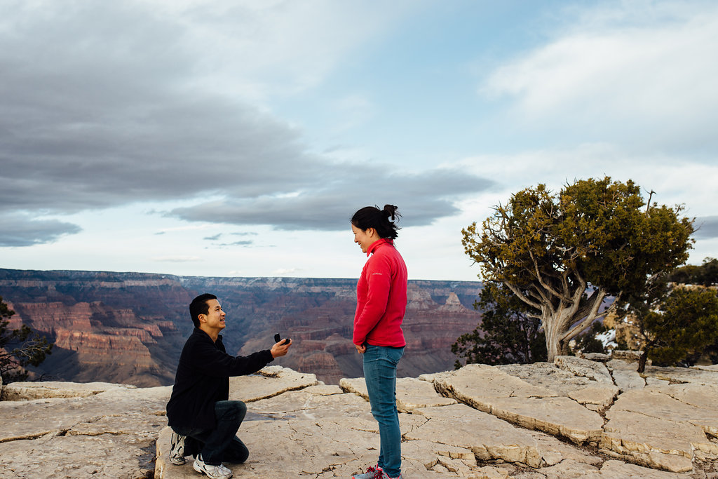South Rim, Grand Canyon Surprise Proposal