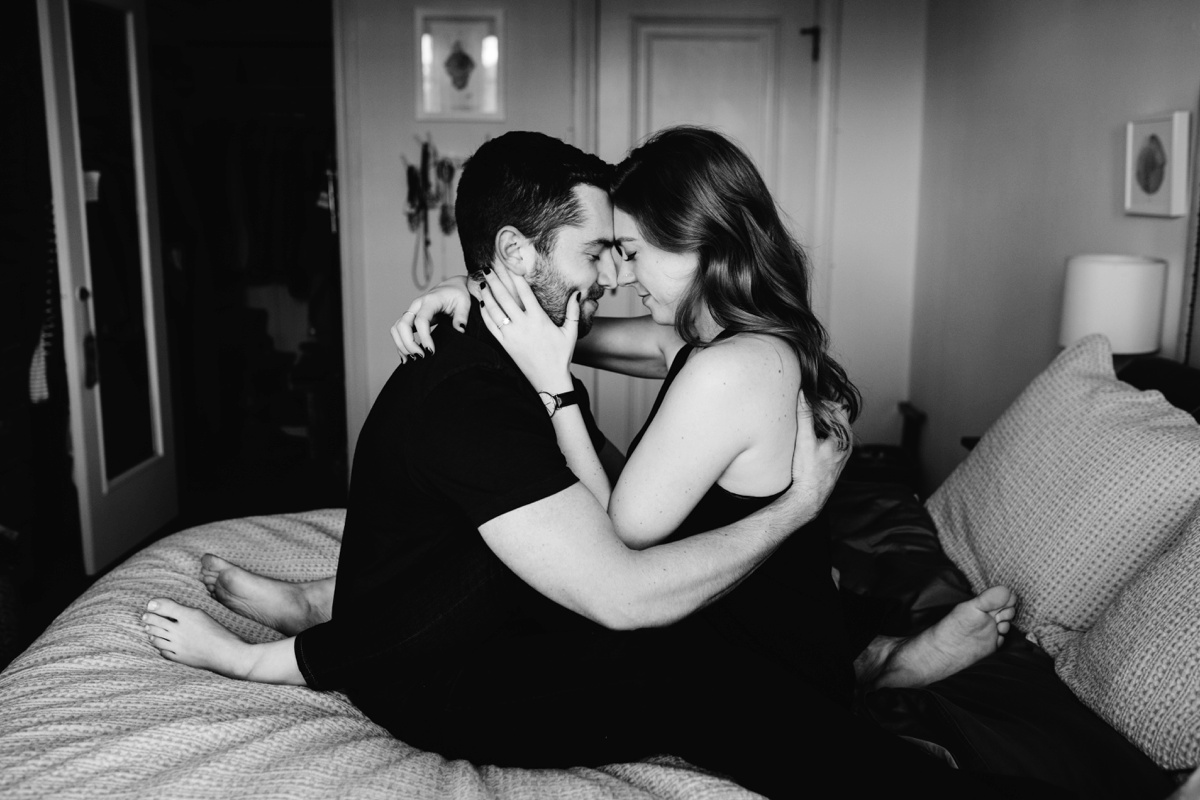 San Francisco In home Engagement Session, SF Engagement photos, SF wedding photographer, Bay Area wedding photographer, San Francisco engagement session