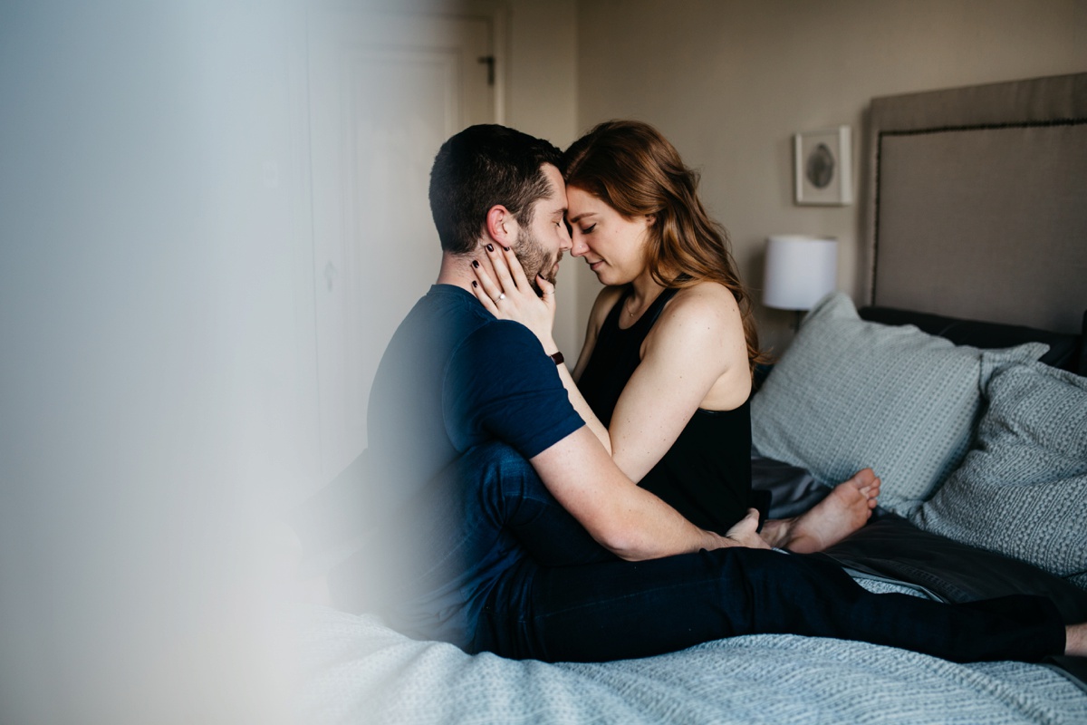 San Francisco In home Engagement Session, SF Engagement photos, SF wedding photographer, Bay Area wedding photographer, San Francisco engagement session