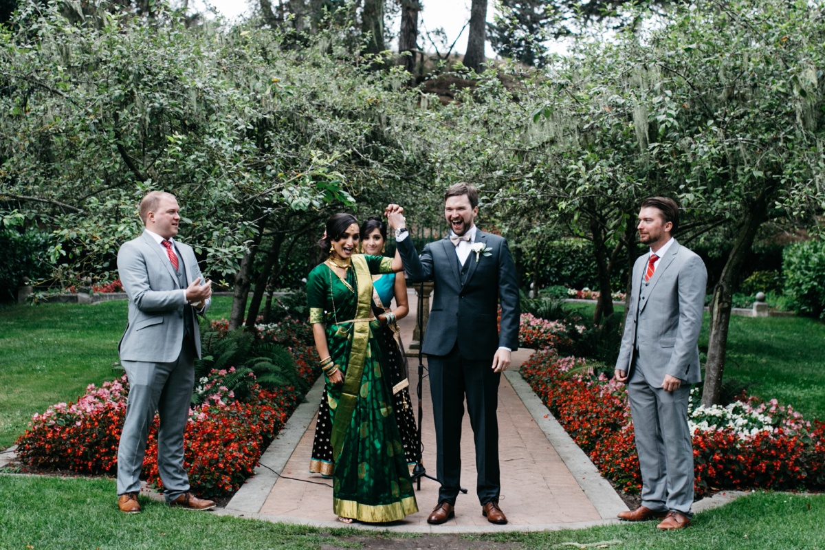 Shakespeare Garden Wedding, Tank 18 Wedding, Golden gate park wedding, San Francisco wedding photographer, Bay Area wedding photographer, SF elopement wedding photographer, Indian wedding photographer