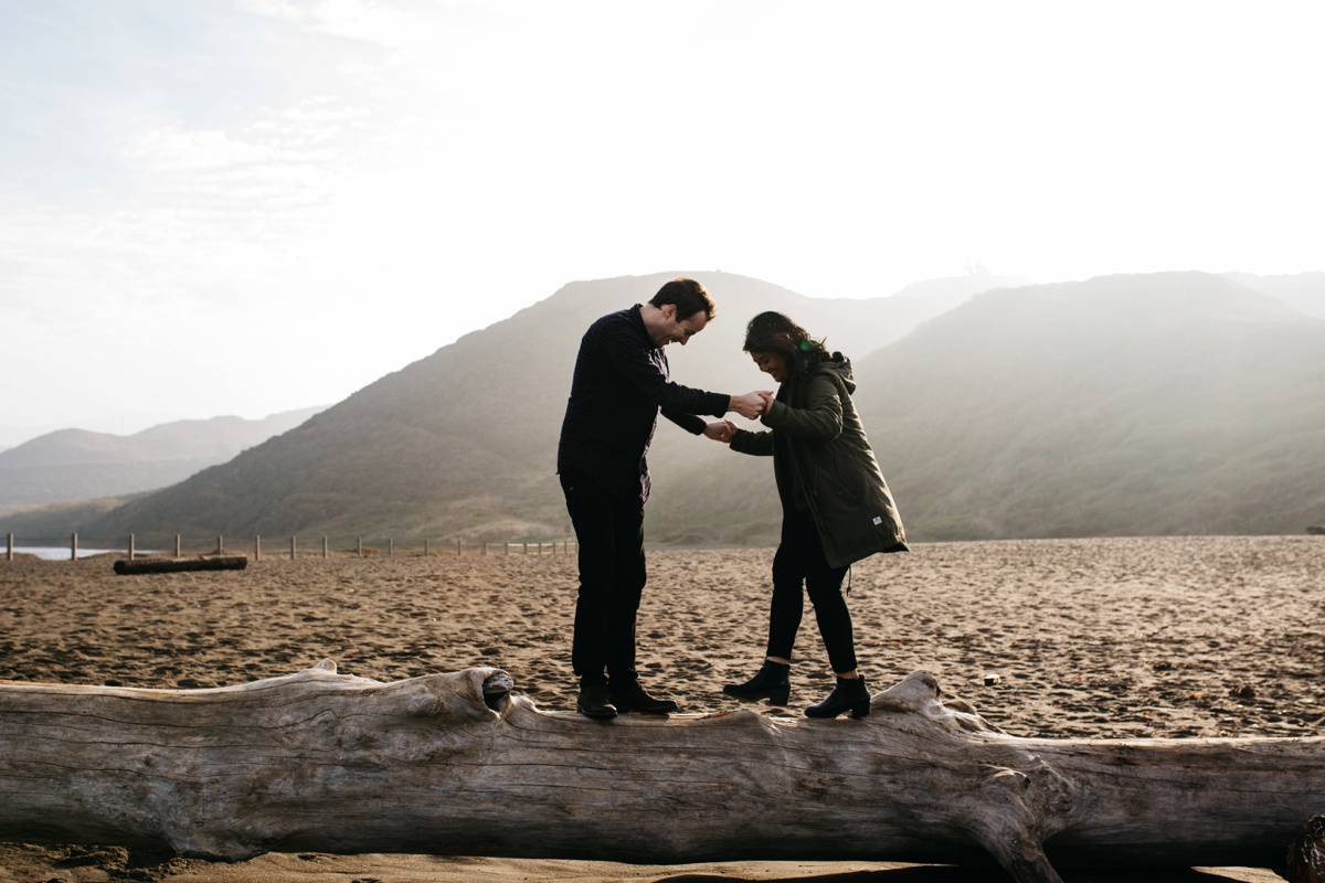San Francisco engagement photos, sf engagement session, Bay Area wedding photographer, Shelldance Orchid gardens wedding photographer, Pacifica wedding photographer, California wedding photographer