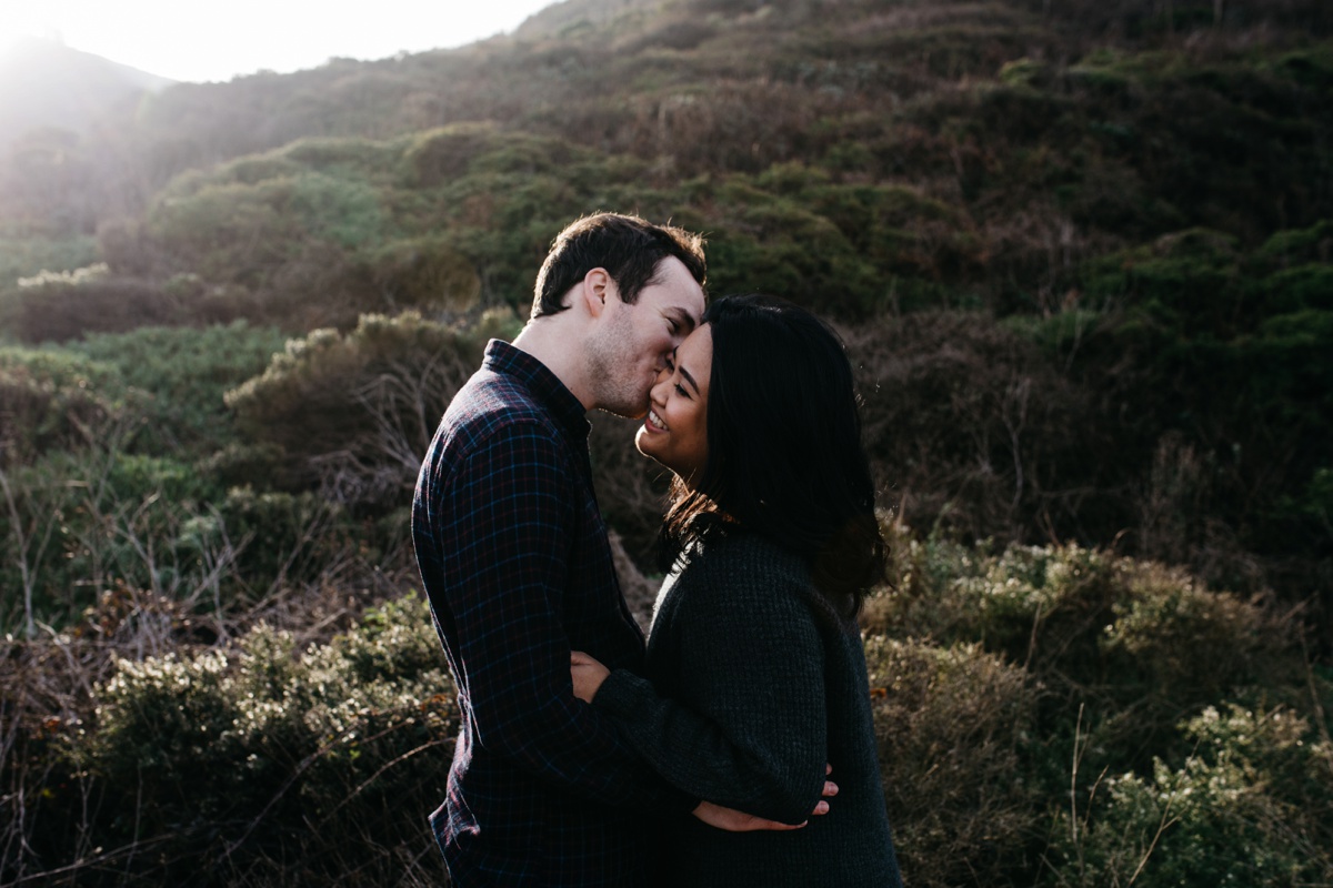 San Francisco engagement photos, sf engagement session, Bay Area wedding photographer, Shelldance Orchid gardens wedding photographer, Pacifica wedding photographer, California wedding photographer