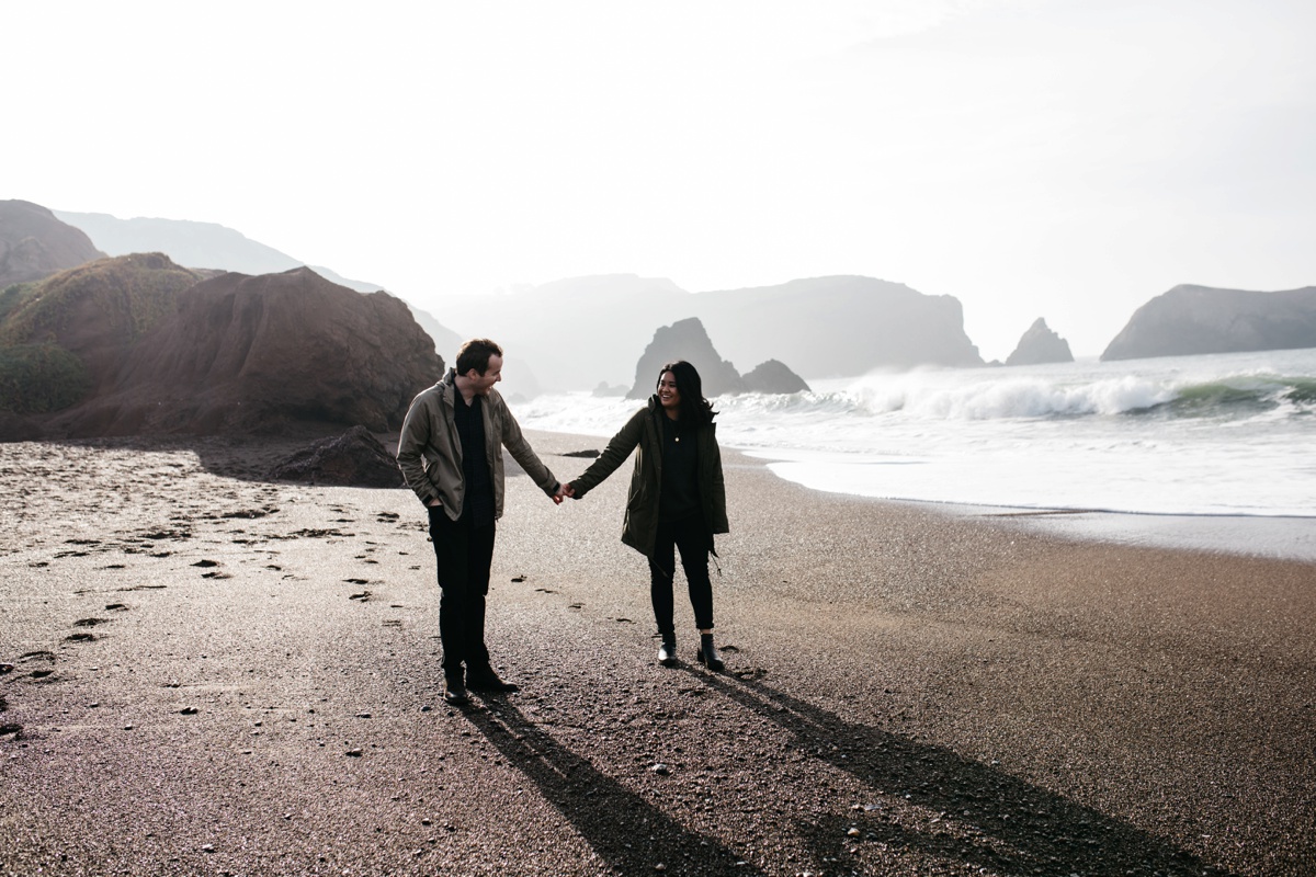 San Francisco engagement photos, sf engagement session, Bay Area wedding photographer, Shelldance Orchid gardens wedding photographer, Pacifica wedding photographer, California wedding photographer