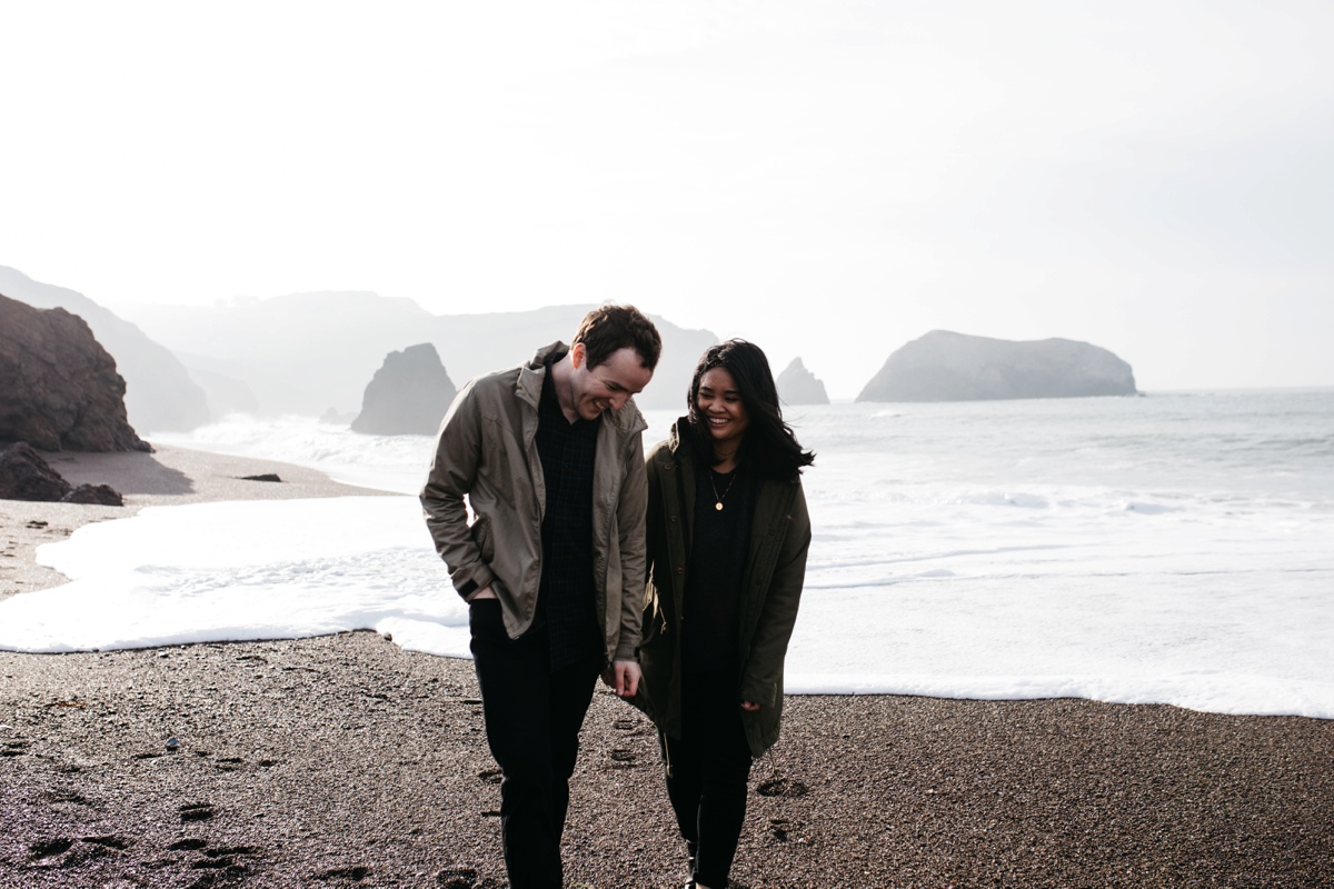San Francisco engagement photos, sf engagement session, Bay Area wedding photographer, Shelldance Orchid gardens wedding photographer, Pacifica wedding photographer, California wedding photographer