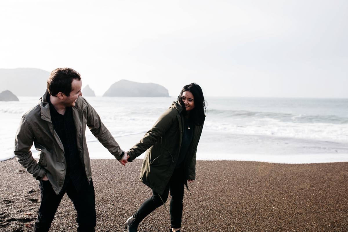 San Francisco engagement photos, sf engagement session, Bay Area wedding photographer, Shelldance Orchid gardens wedding photographer, Pacifica wedding photographer, California wedding photographer