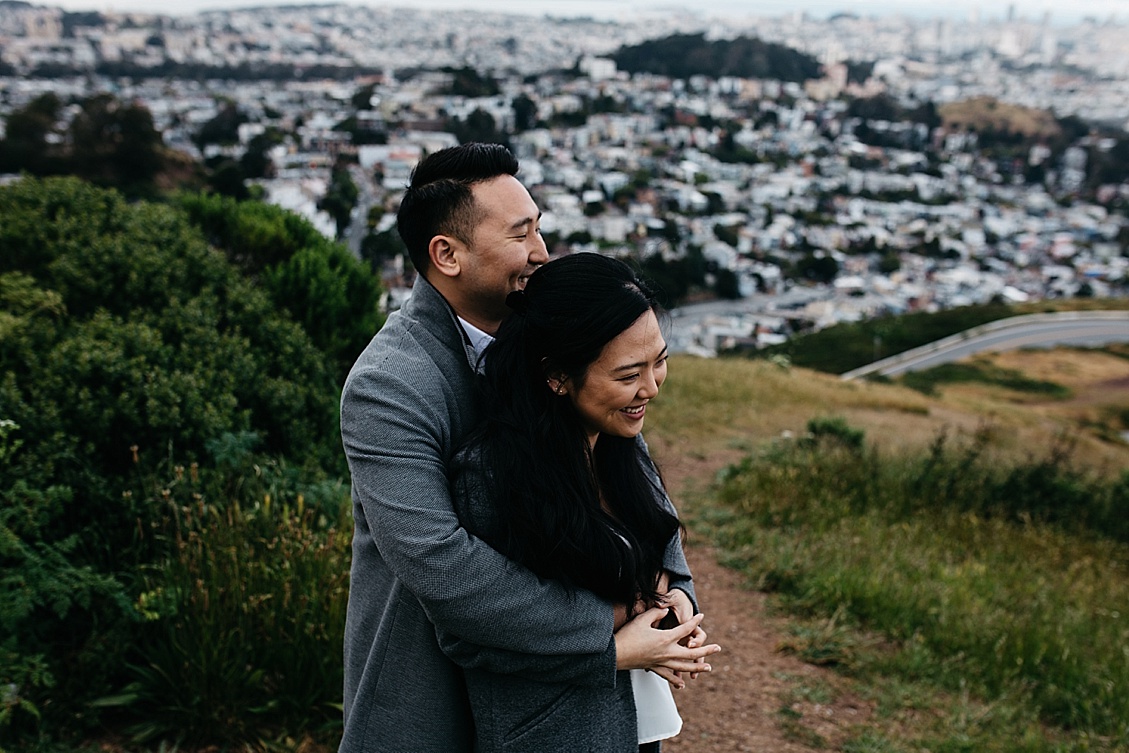 Mission Dolores Park Engagement photo, Twin Peaks Engagement photos, SF Engagement photography, San Francisco Engagement Session, San Francisco Engagement Session Location