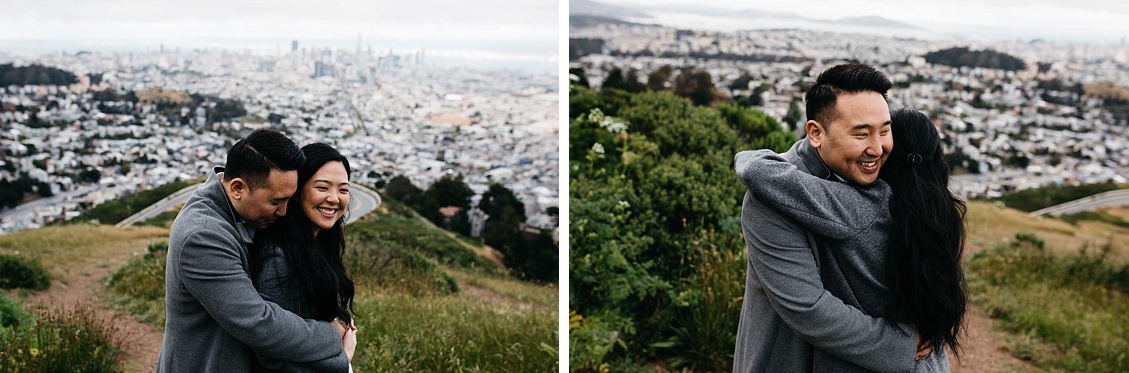 Mission Dolores Park Engagement photo, Twin Peaks Engagement photos, SF Engagement photography, San Francisco Engagement Session, San Francisco Engagement Session Location