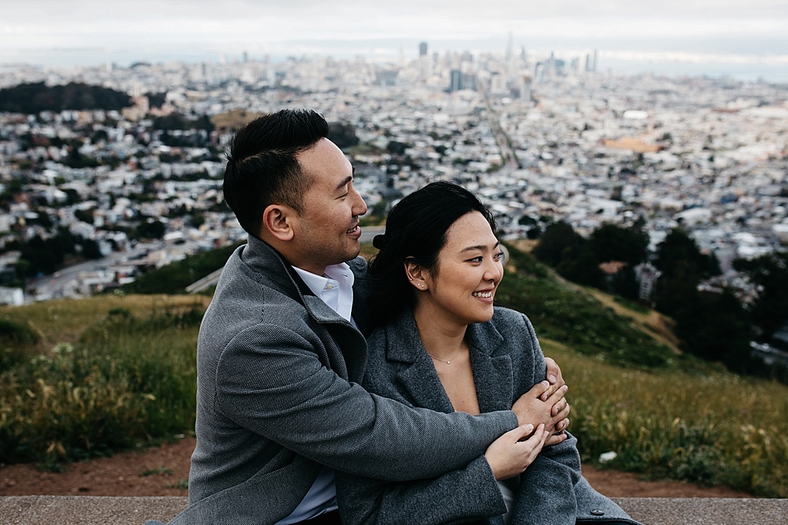 Mission Dolores Park Engagement photo, Twin Peaks Engagement photos, SF Engagement photography, San Francisco Engagement Session, San Francisco Engagement Session Location