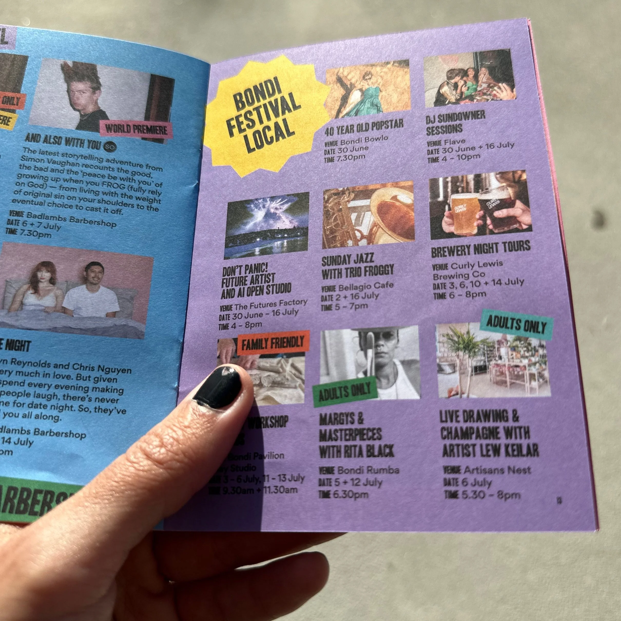 BONDI FESTIVAL - ART WORKSHOP & DJ SET (RITA BLAK)