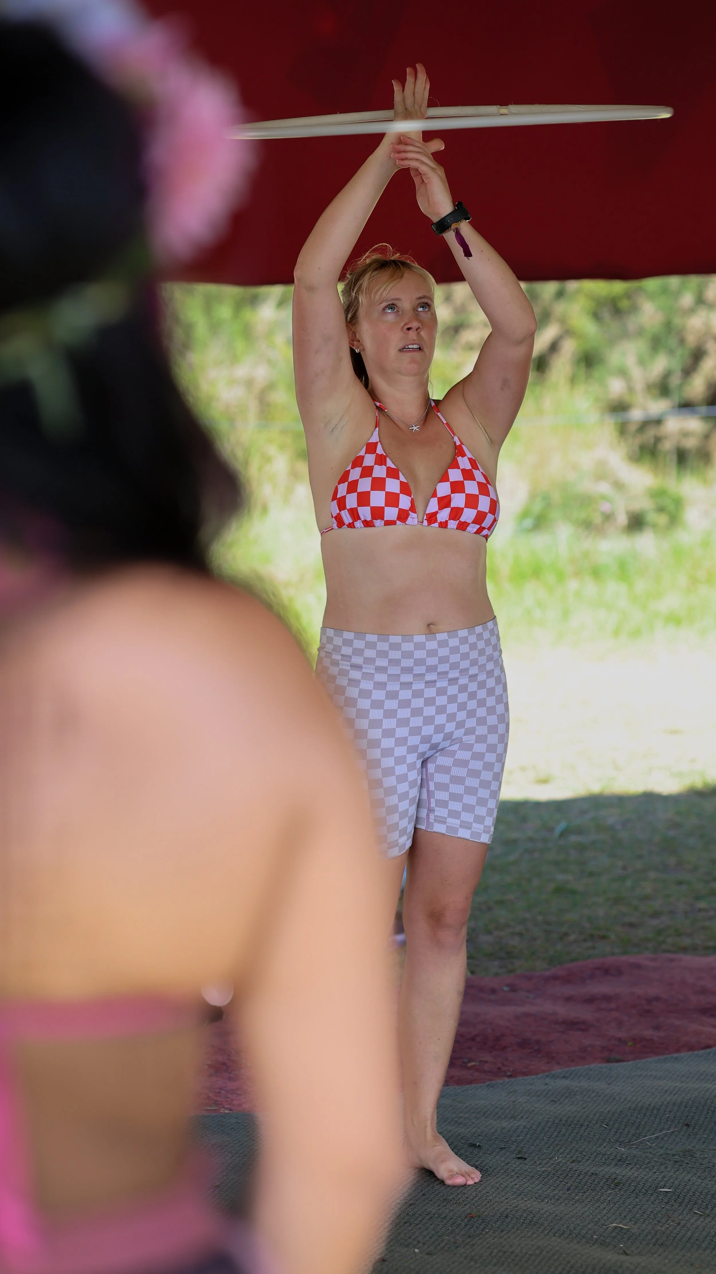 Find Your Flow - Hoola Hooping &amp; Staff Workshop - Deano Bradley &amp; Katie Godber 