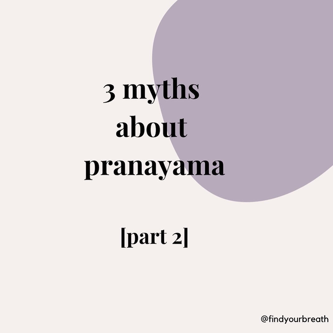 Pranayama Immersion: Teaching Tools For Space Holders starts today (April 26-28). 

Replay access for 3 months is included, and email me for financial assistance 💜.

☀️3 myths about pranayama (part 2)!☀️

Swipe through to learn why belly breathing i