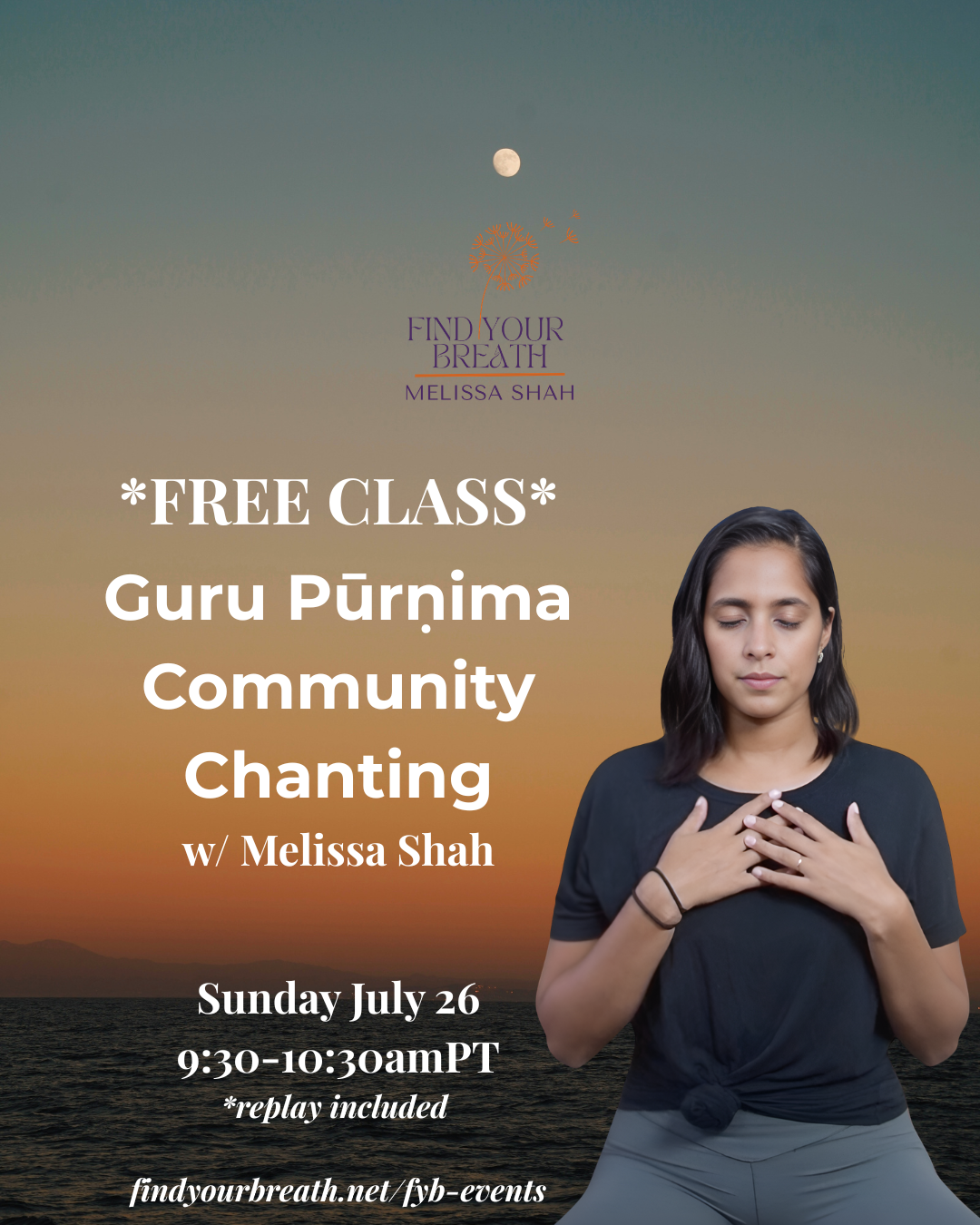 Free Guru Purnima Community Chanting