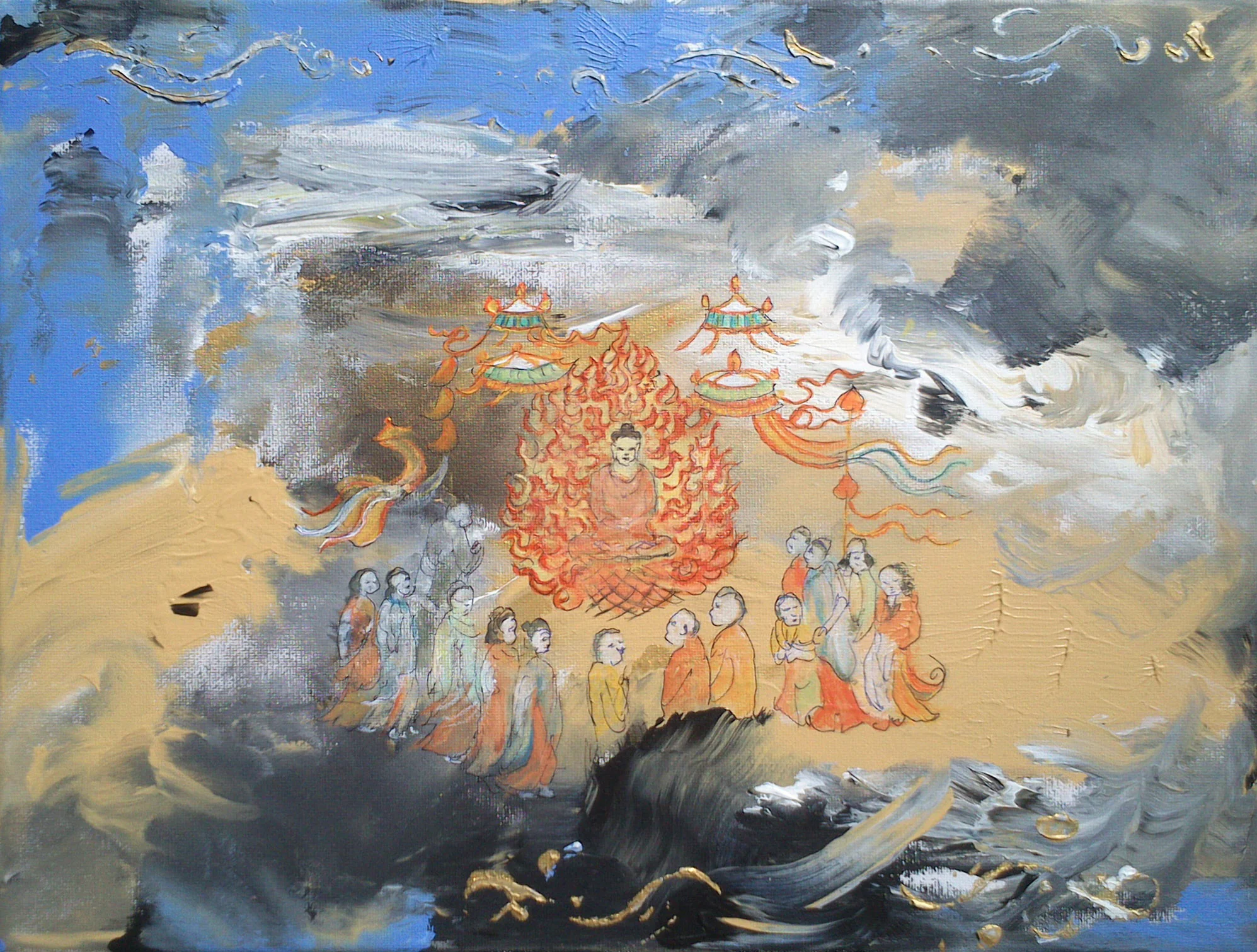 Buddha on Fire. 2014.