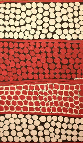 Dr George Tjapaltjarri. Tingari Cycle 1998.