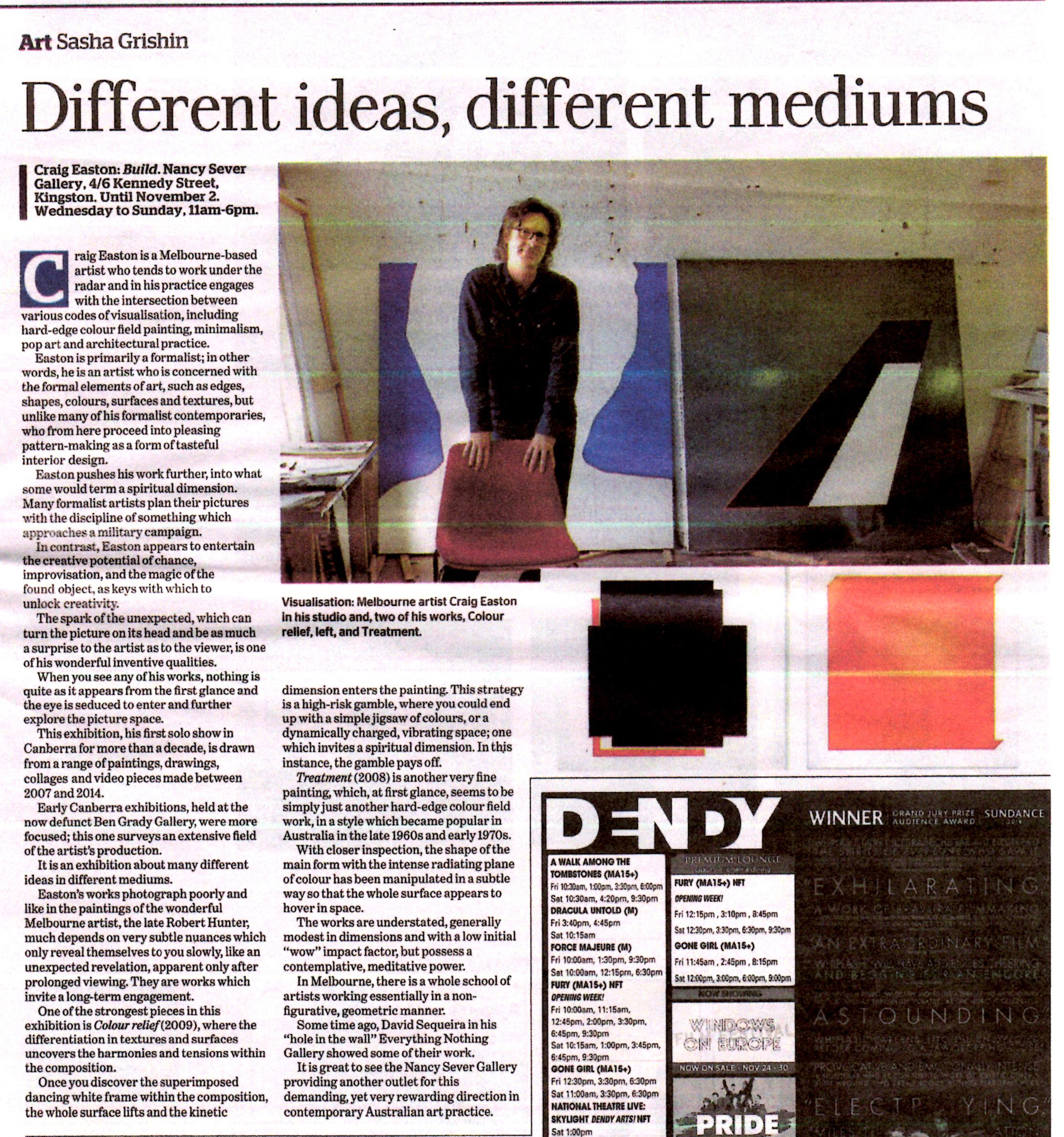 NSG. Easton. Exhibition review. CT 24oct14.jpg