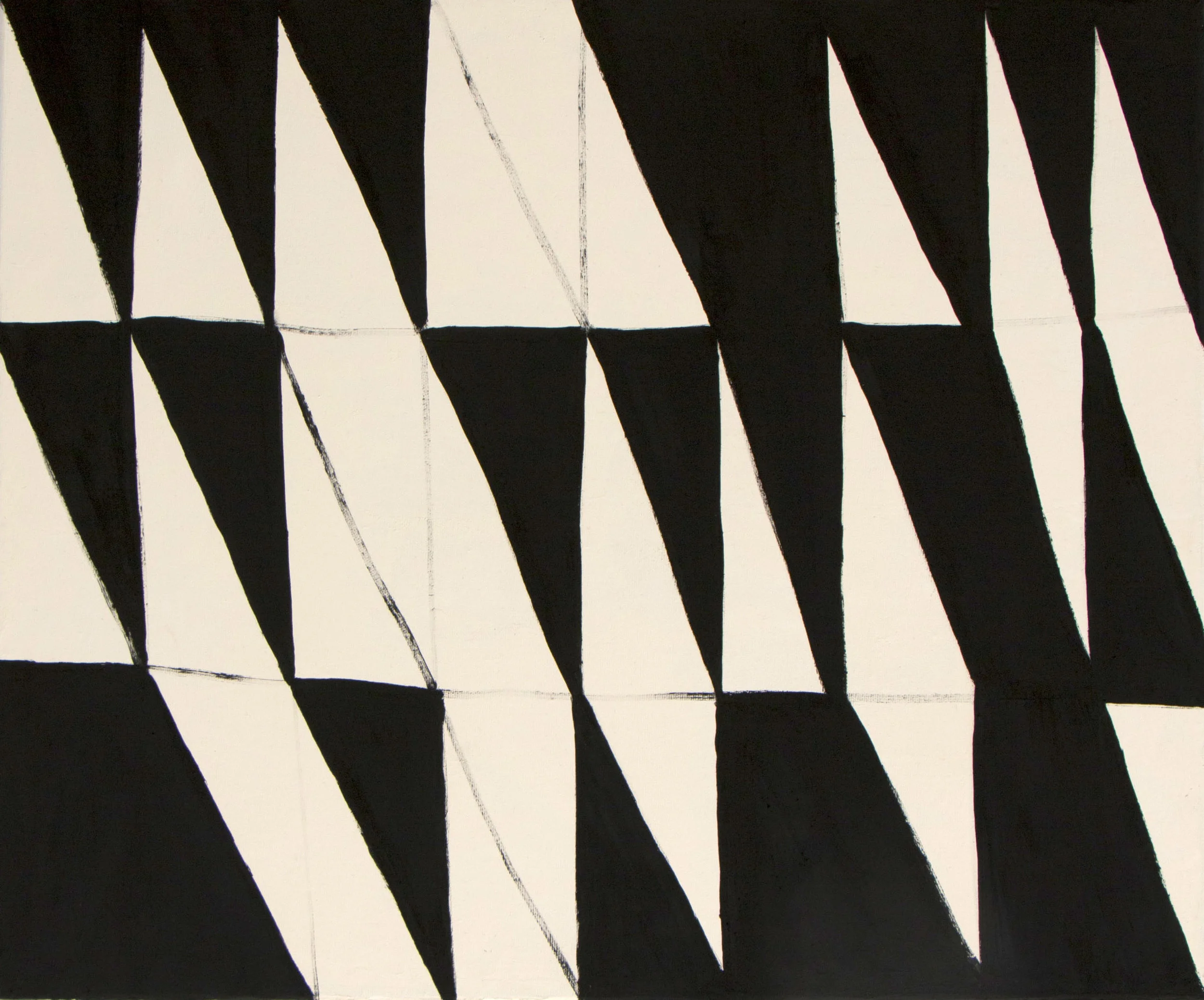 Night glittering on the scales, 2018. Oil and tempera on linen. 50 x 60 cm $2,400