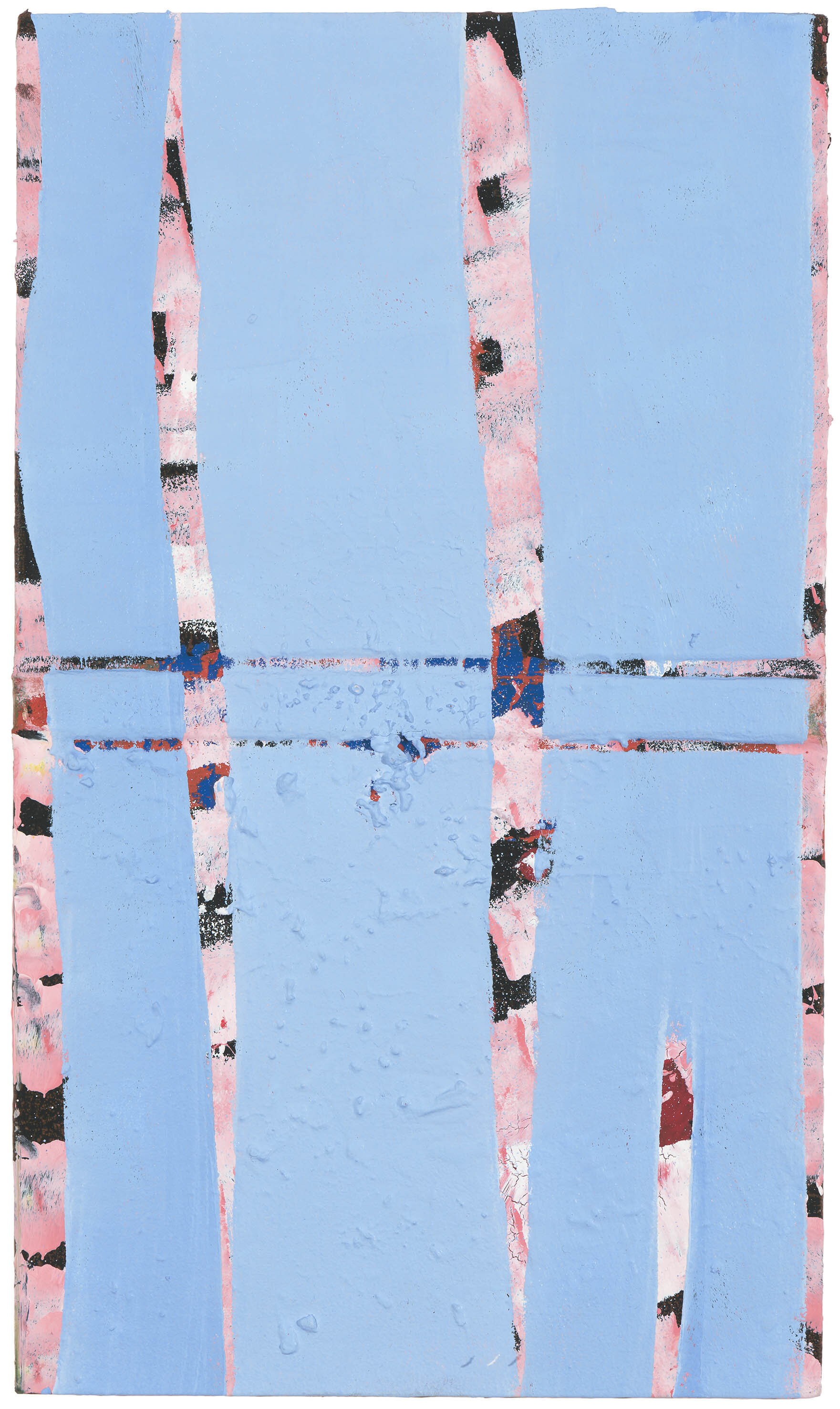 Box car slats No.7. 2019 oil on WW II  Time Life book cover Image size: 49.5 x 29 cm frame size:  76.5 cm x 57 cm $1,600