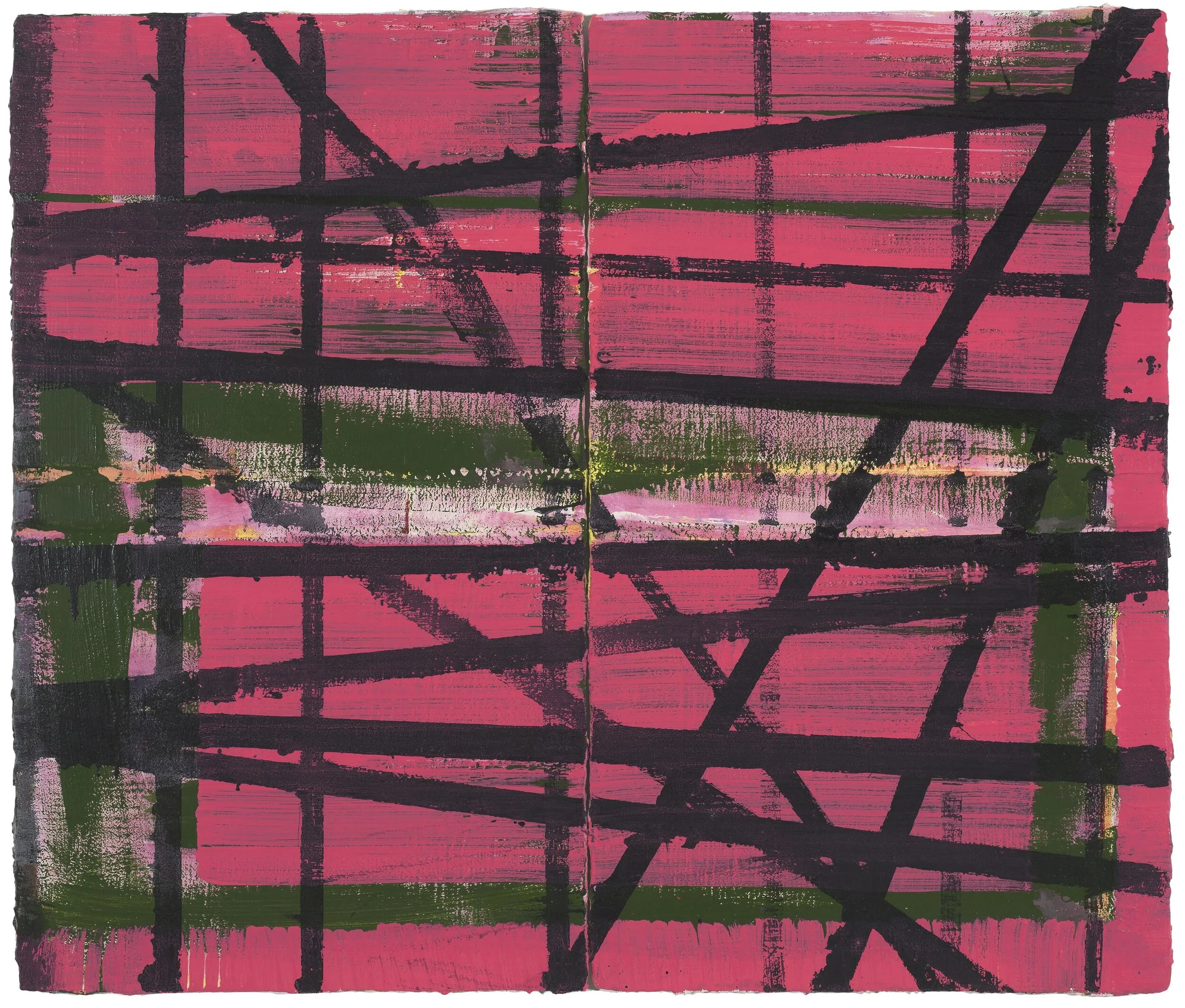 Enclosure.  2019 oil on WW II Time Life book cover Image size: 58 cm x 49.5 cm Frame size: 81 cm x 77 cm $3,000.