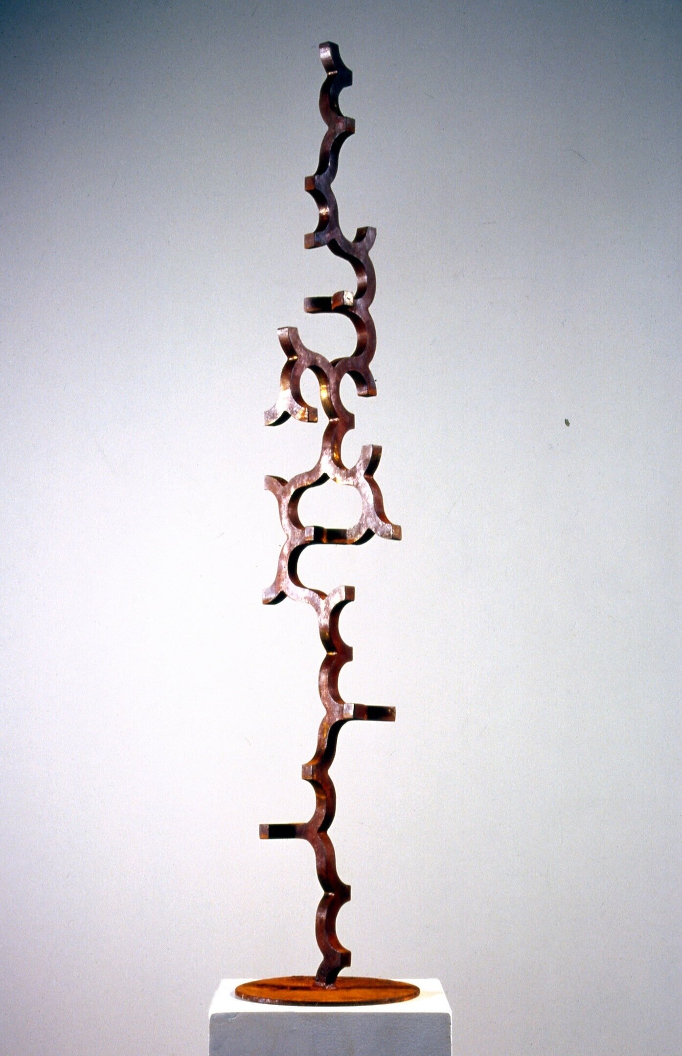 Fractal figure, 2005 Mild steel 120 x 26 x 26 cm  $12,500 ( 4 of 9)