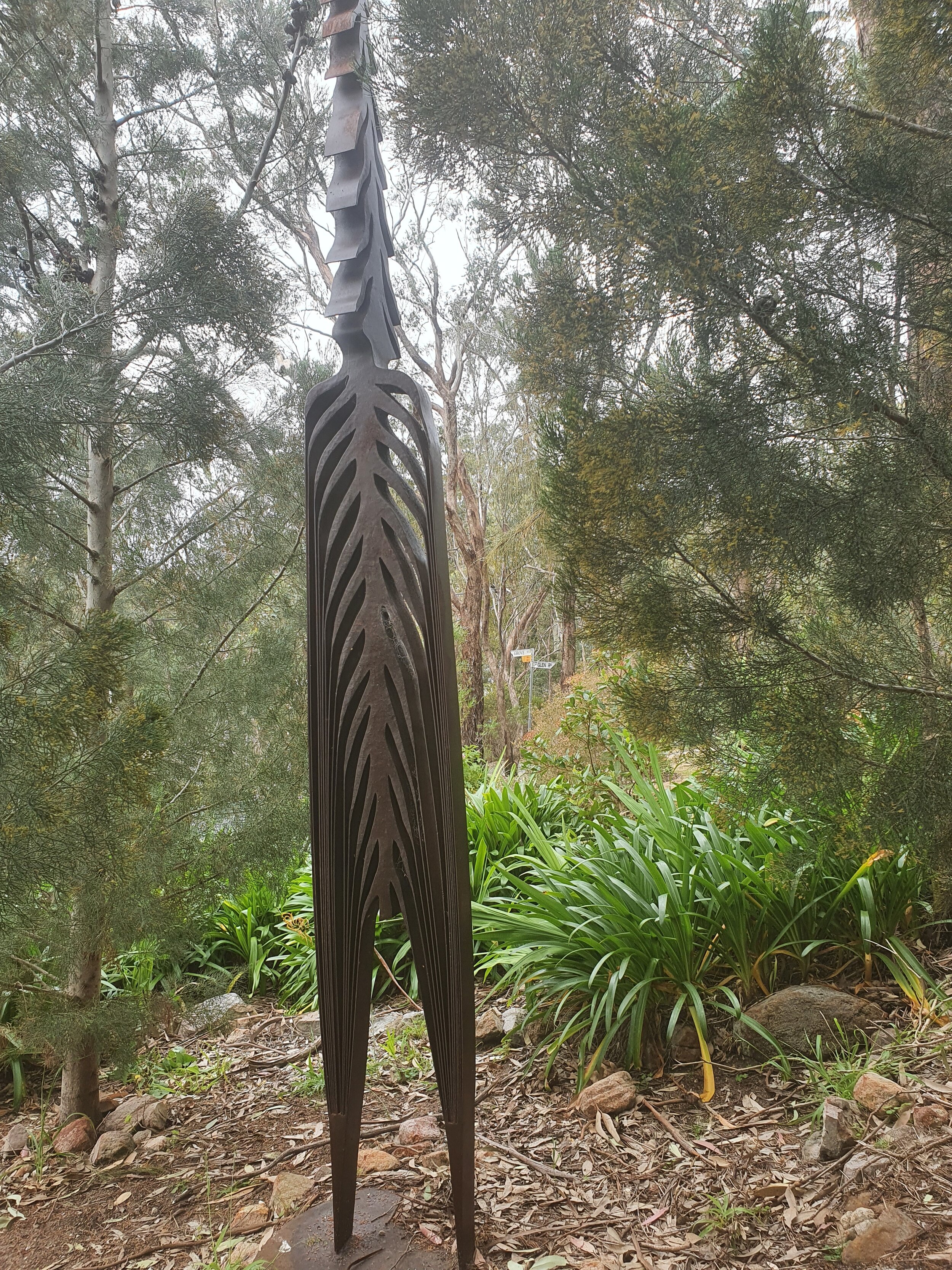 Skinned (Bare Bones country) 2011-2012 Corten steel 267 x 21 x 31 cm  $55,000 (1 of 3)