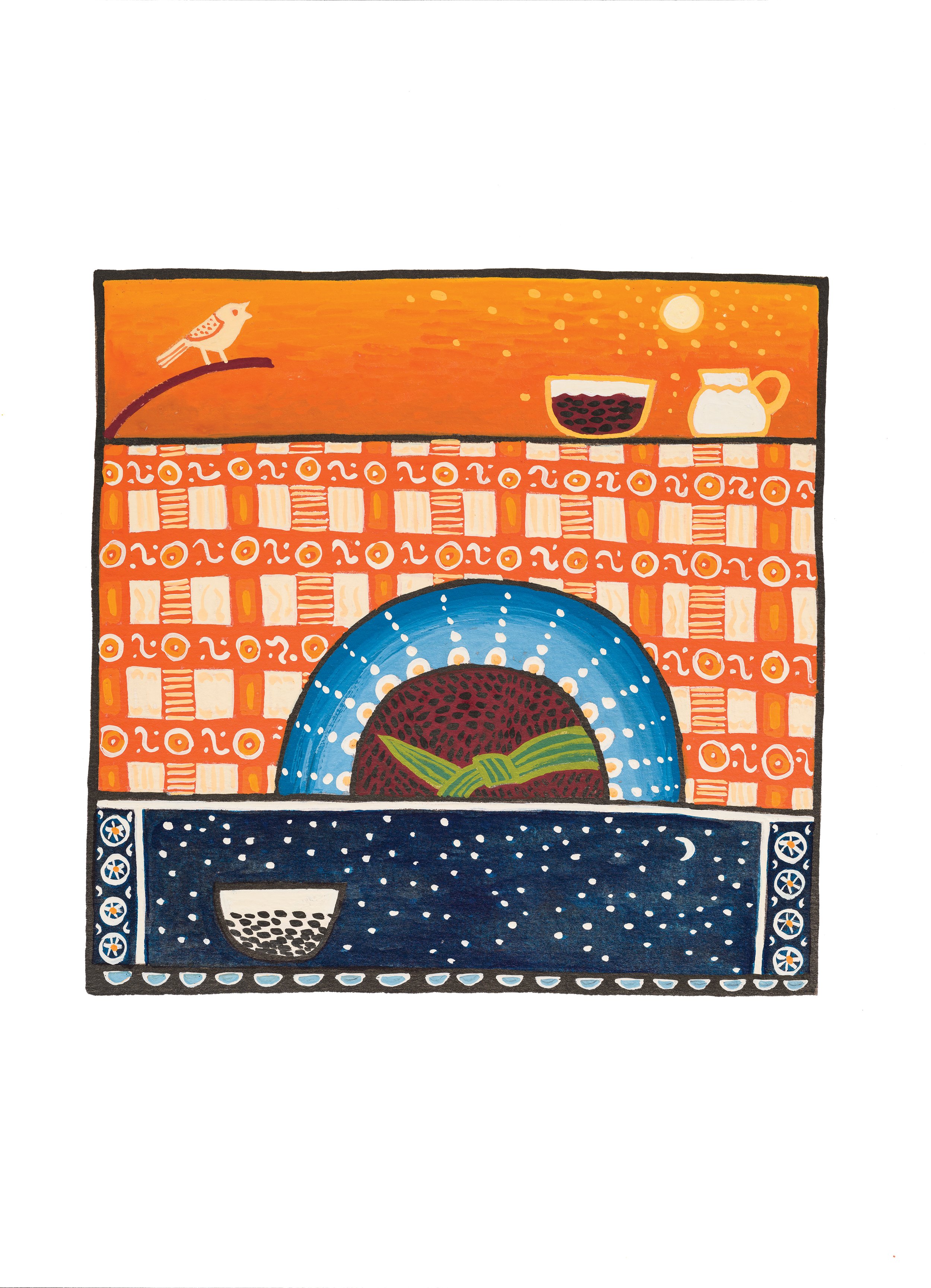 Recipe. 2024 16.5 x 16.5 cm 