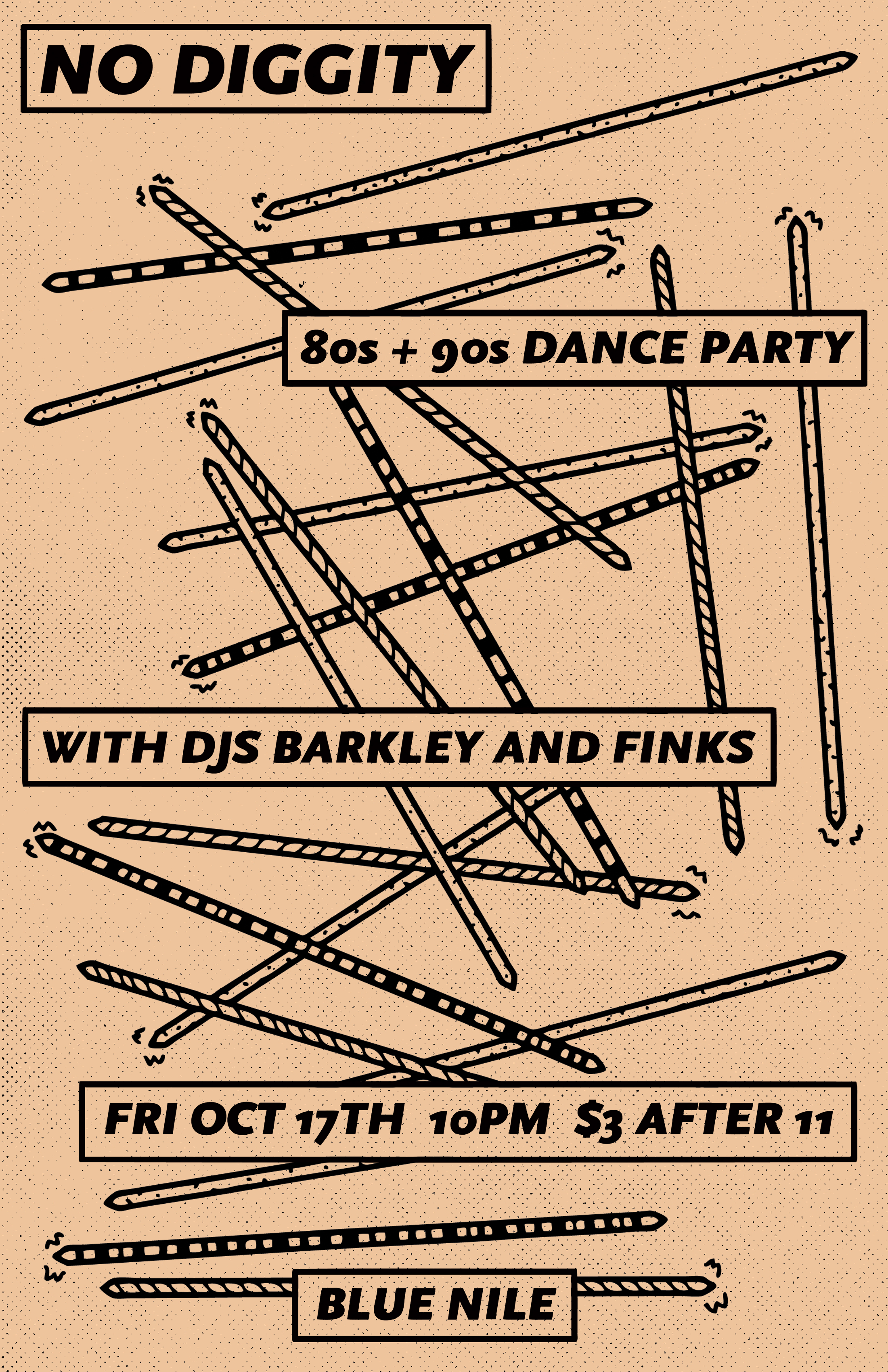 80s & 90s Party Flyler