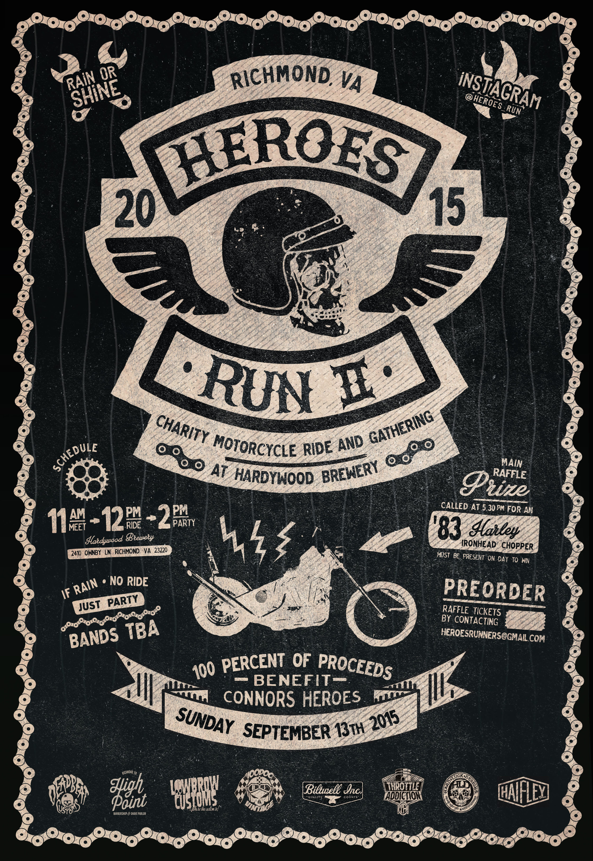 Heroes Run 2015 Poster