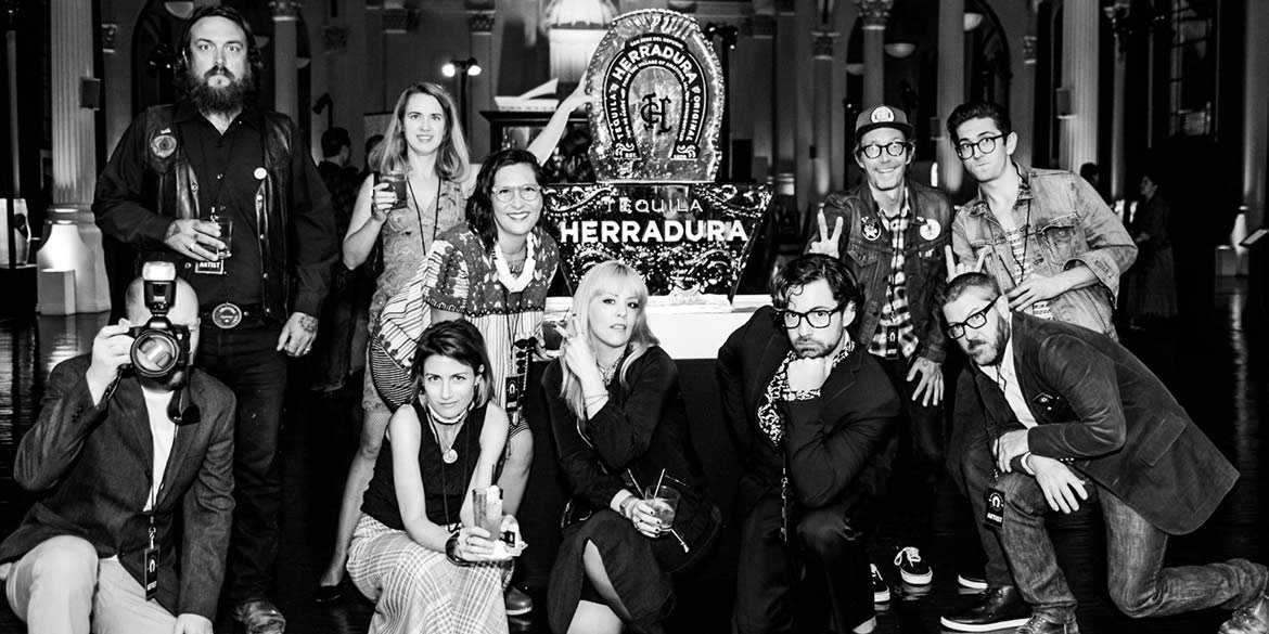 several margaritas in..... that's me in the back, 3rd from left.