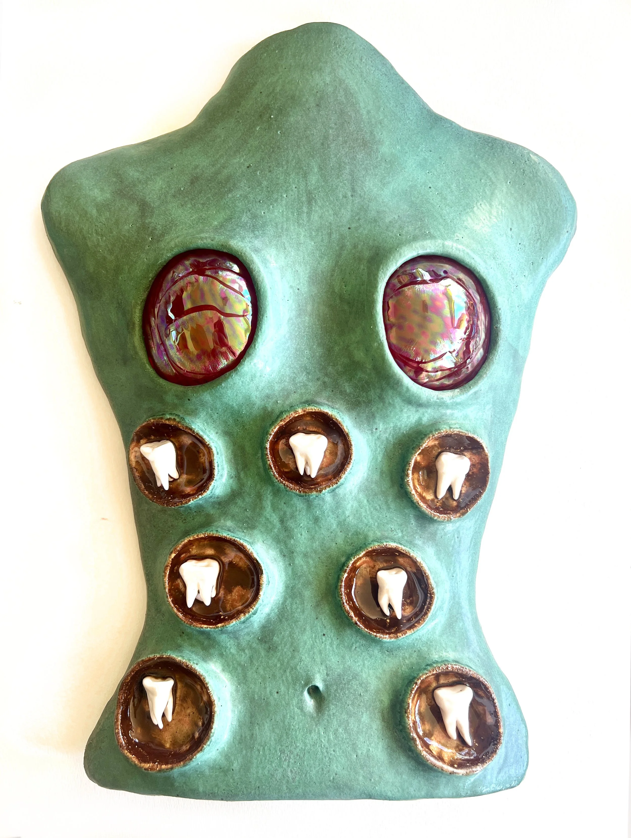 Tooth Fairy
2026, ceramic and glass
17 x 12 x 3 in