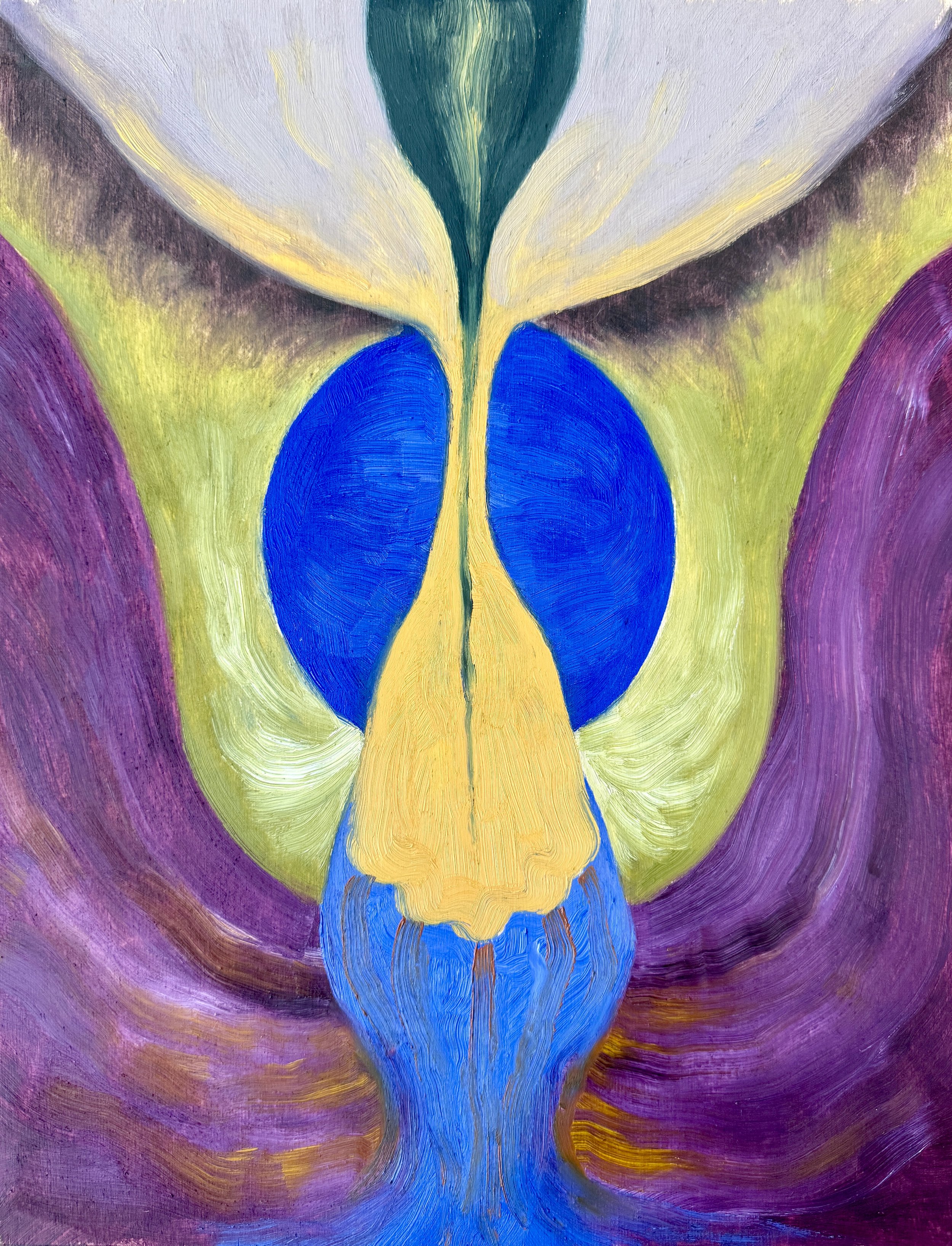 Budding Trance
oil on board
14 x 11 in